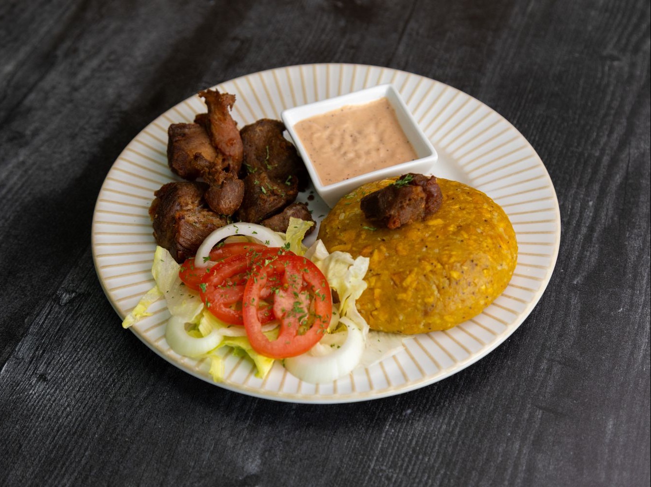 Mofongo + Fried Pork