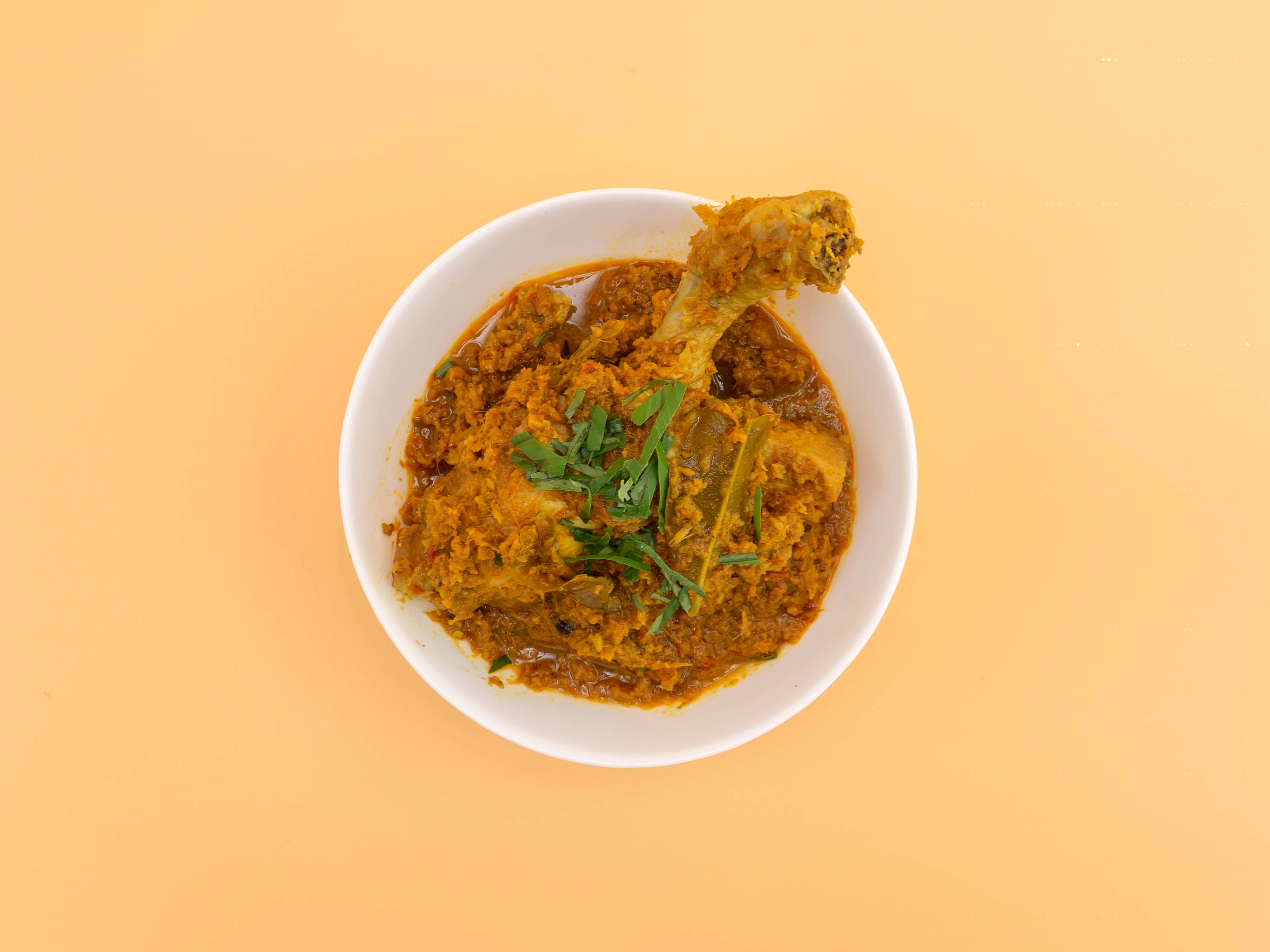 Murgha Tikka Saag (Chicken Saag).