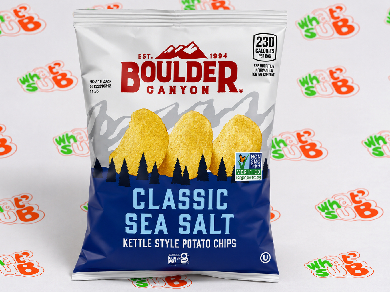 Boulder Chips Classic Sea Salt.