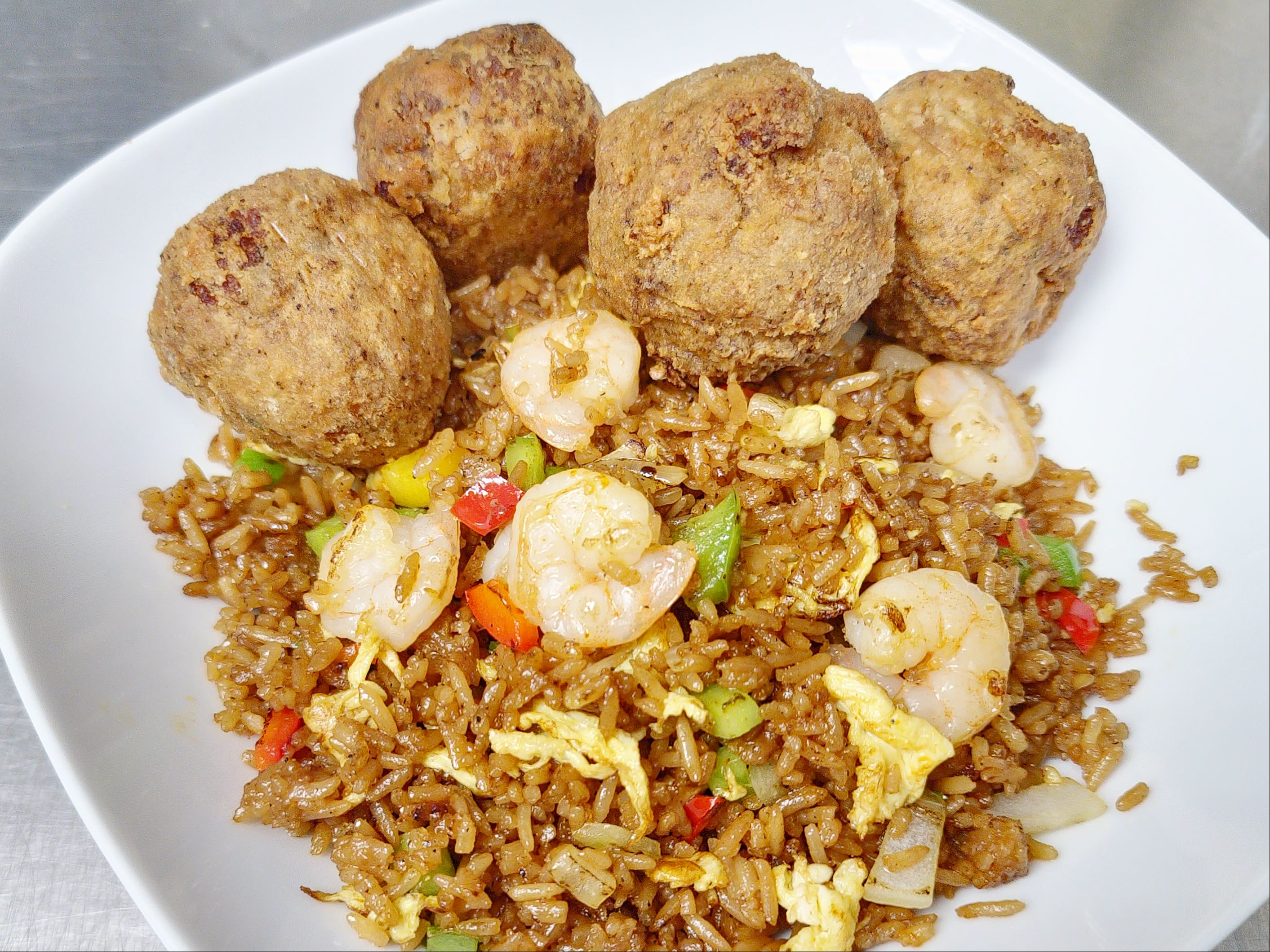 Boudin Ball & Rice