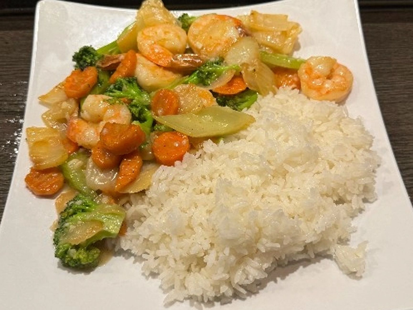 Garlic Shrimp.