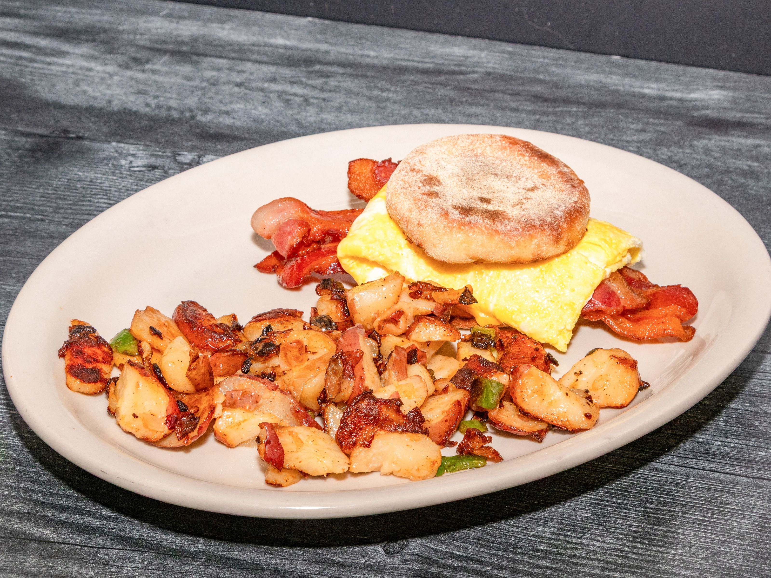 Fresh Bacon Sandwich.