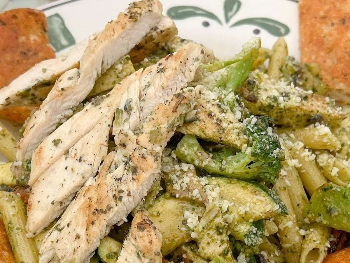 Pesto Pasta.