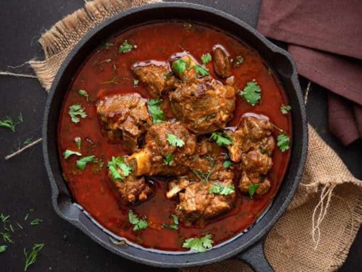 Telangana Goat Curry.