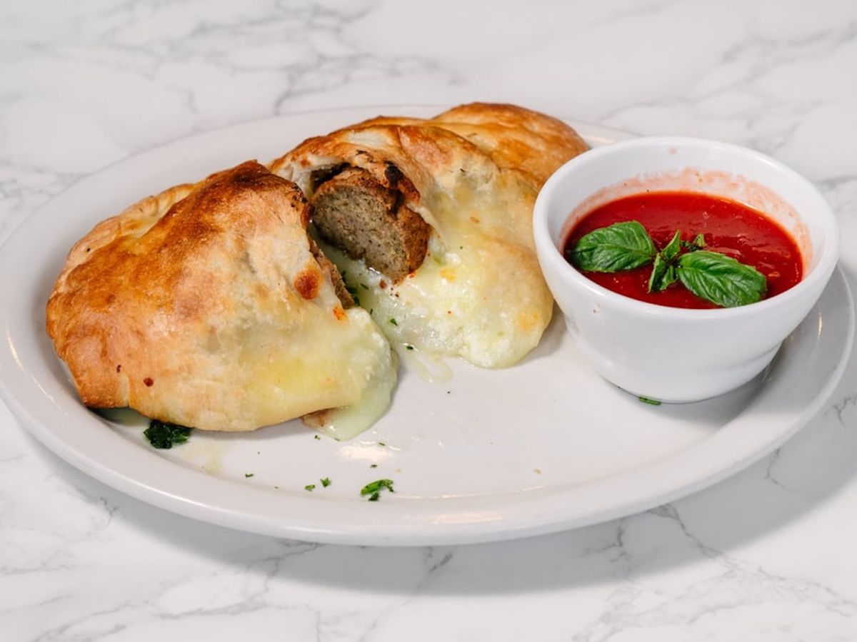 Meatball & Cheese Calzone