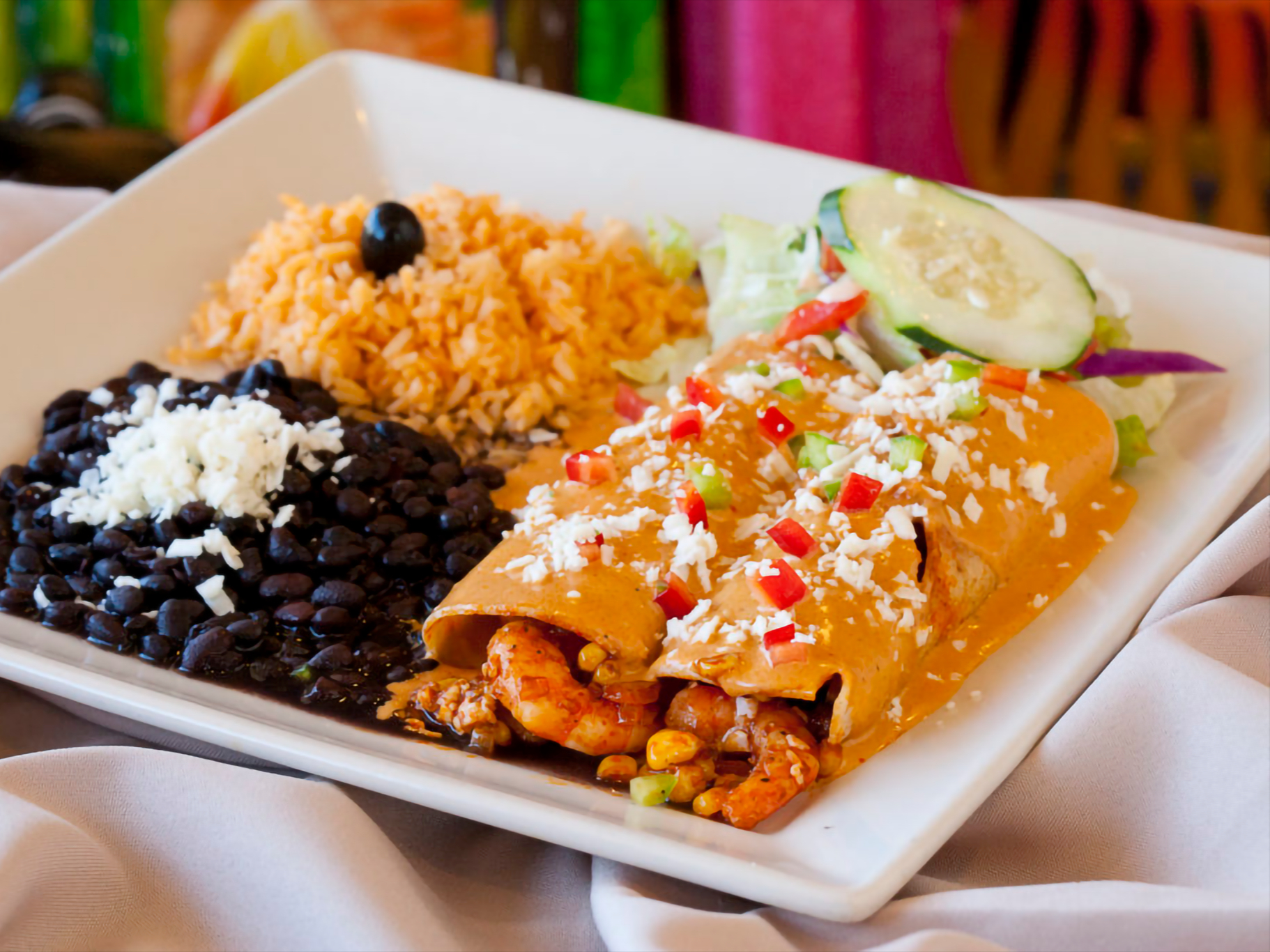 Enchiladas Fiesta Chipotle.