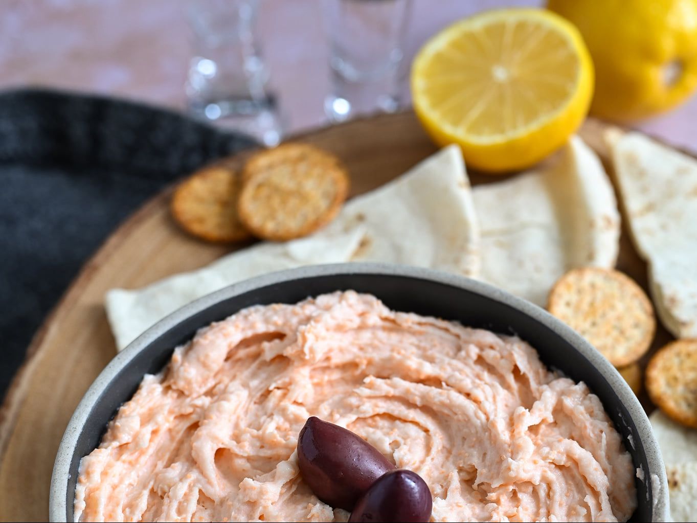 Taramosalata-7" Round (Serves 10).