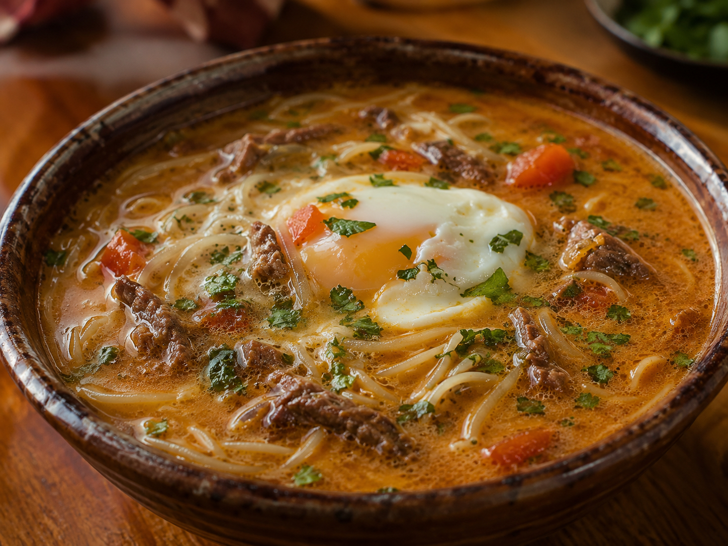 Sopa a la Criolla.