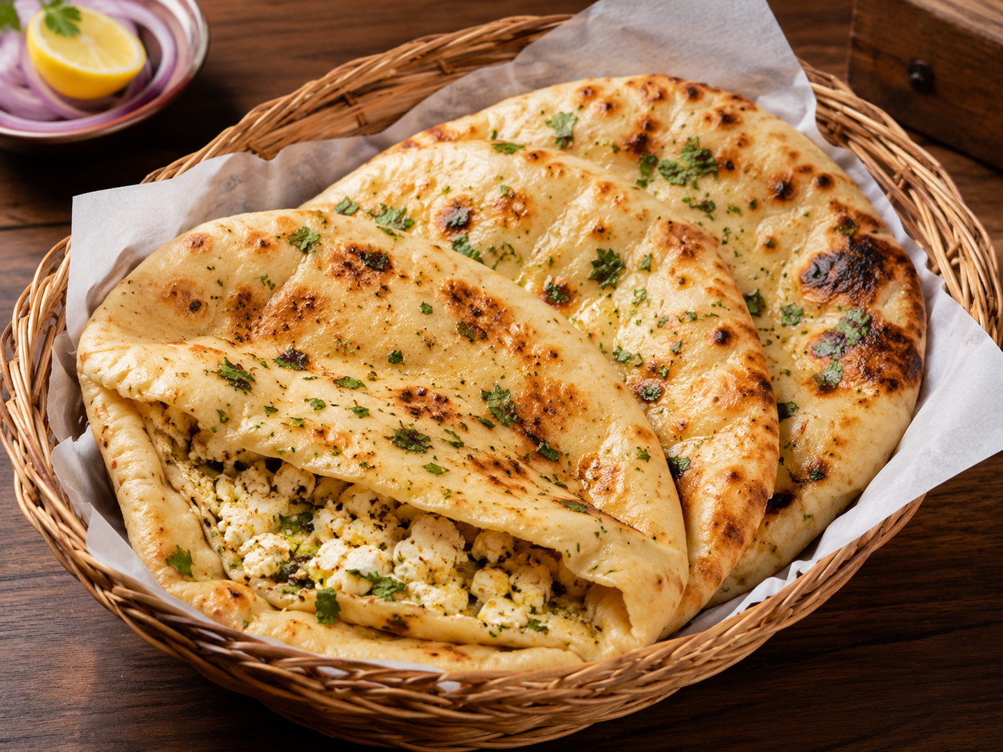 Kulcha Paneer