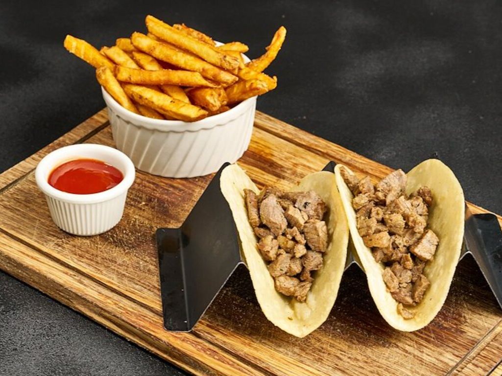 Kids  Steak Tacos.