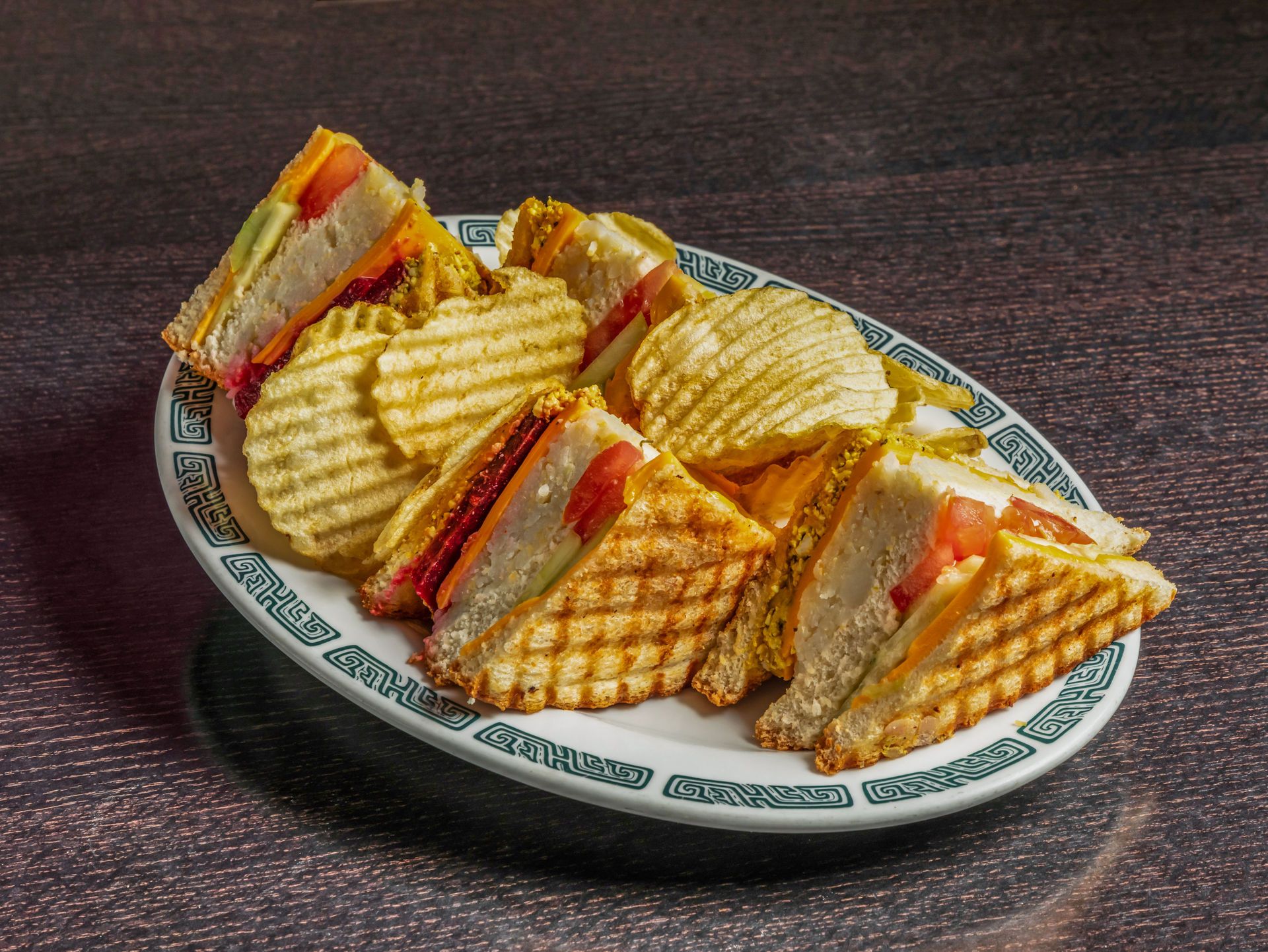 Veggie Grill Sandwich.