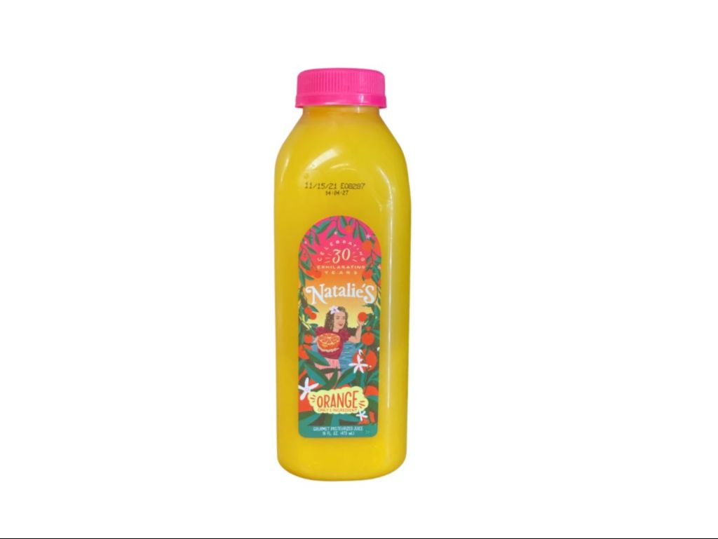 Natalie's Orange Juice.