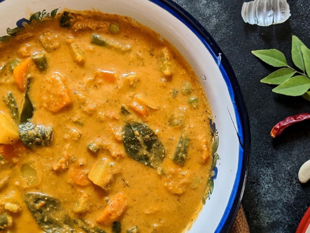 Chettinad Mixed Vegetable Curry.