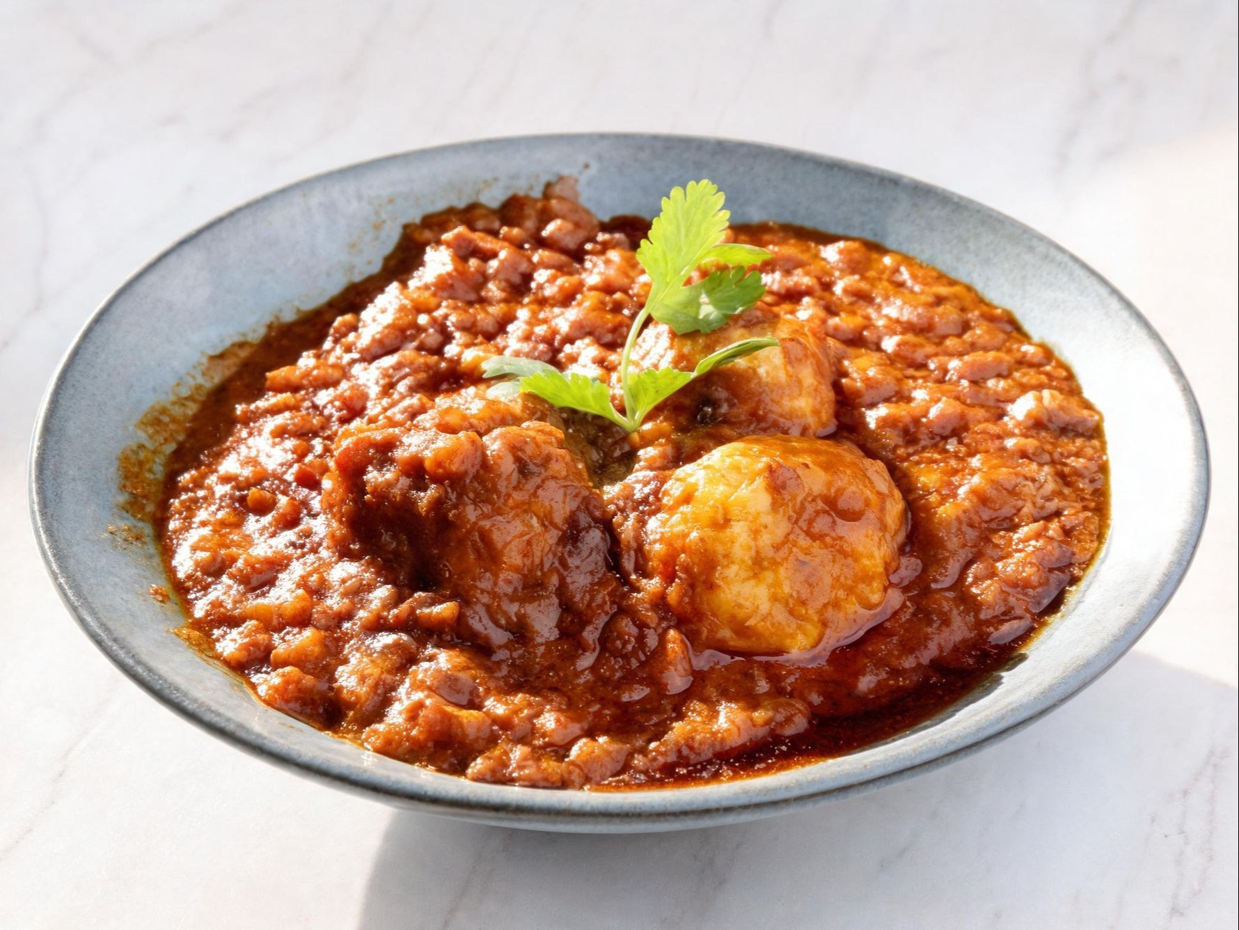 EGG CURRY.