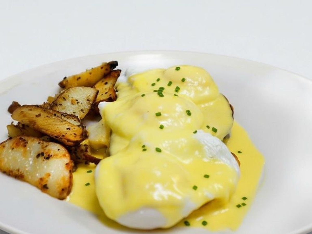 Challah Stuffed Benny.