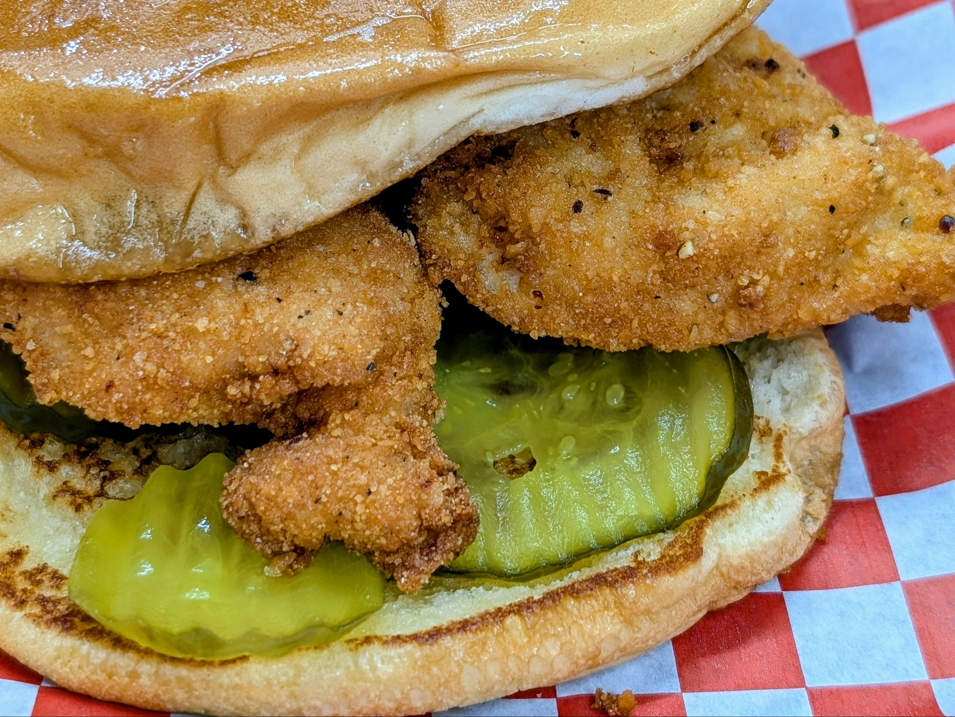 Chicken Sandwich w/Zee's Sauce Combo.