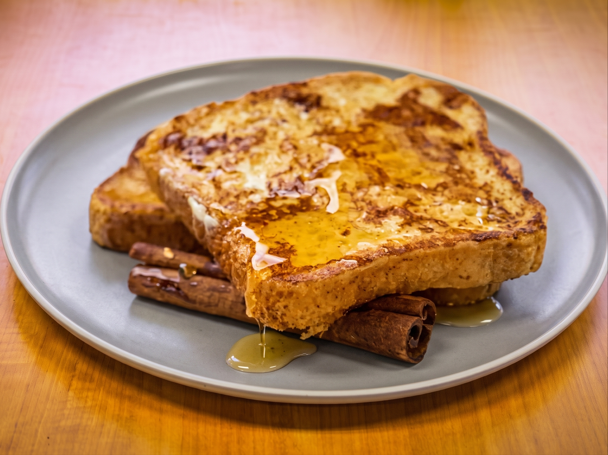 2 French Toast Slices - O