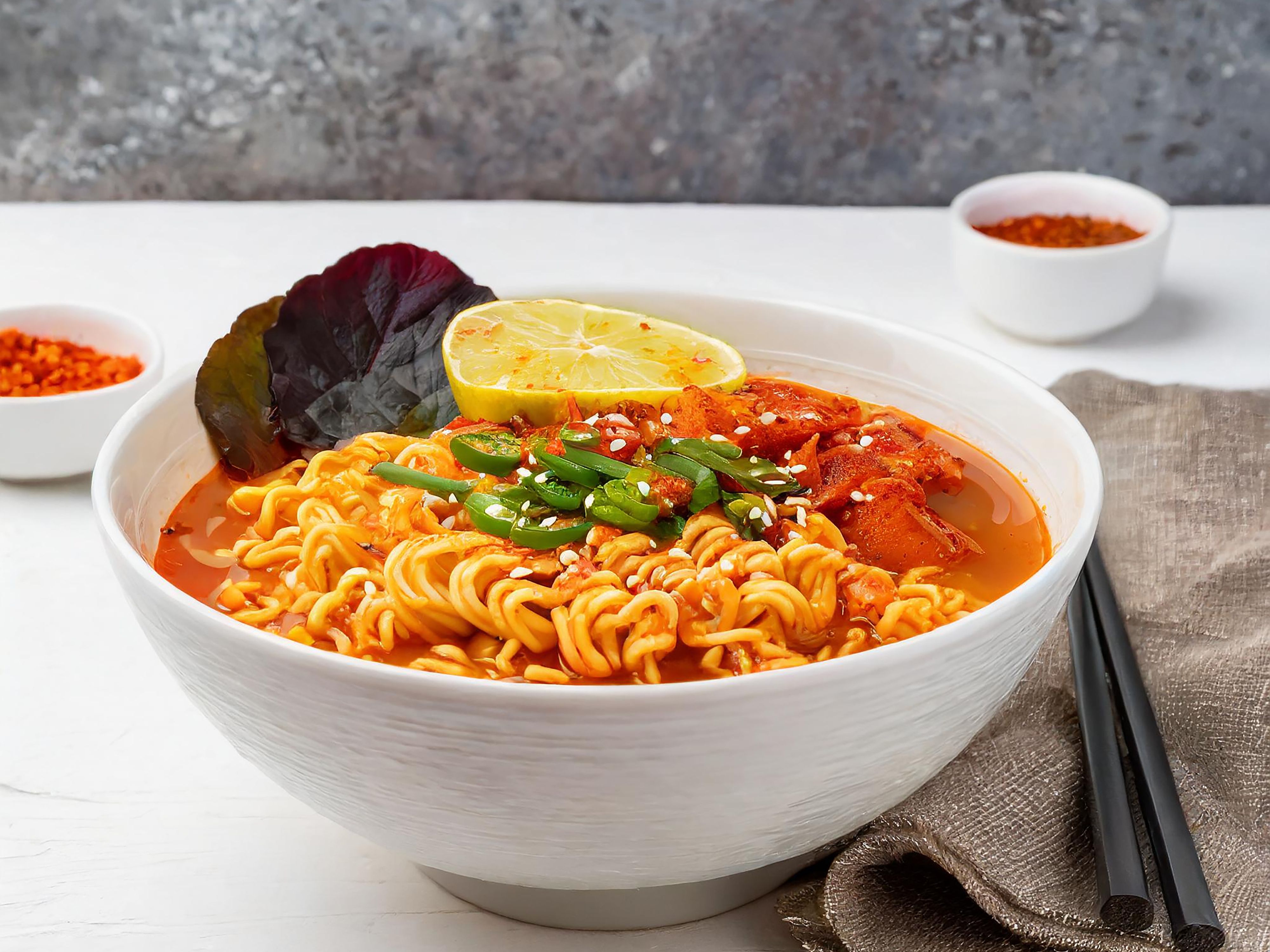 Shoyu Ramen Chicken & Shrimp.