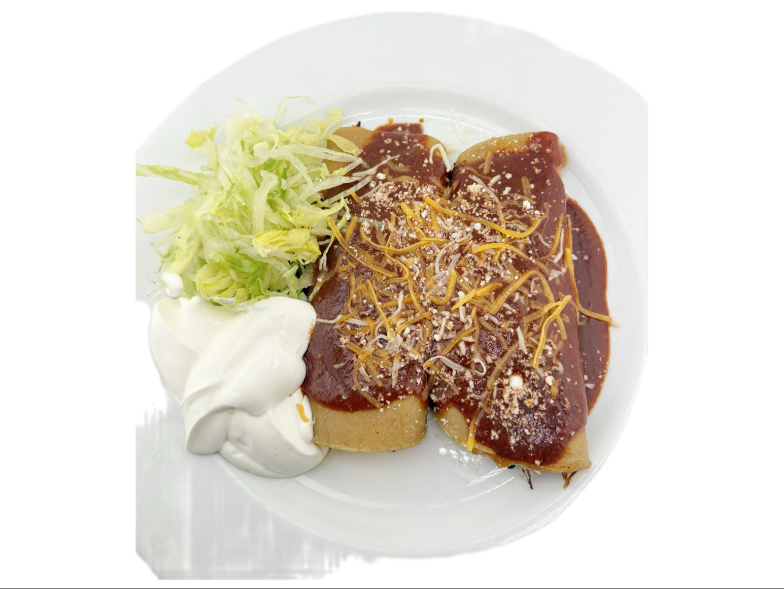 2 Beef Enchilada