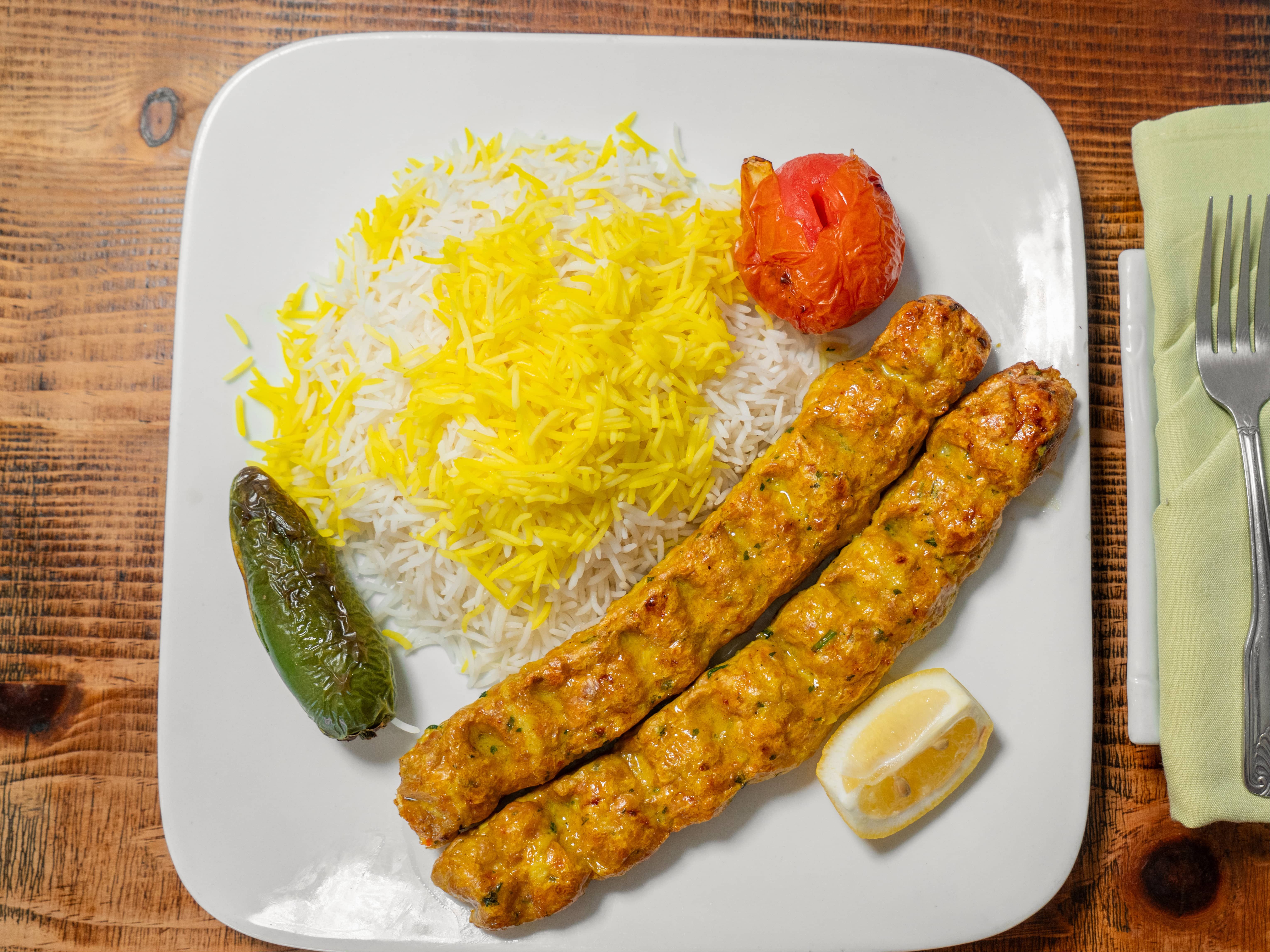 Chicken Koobideh.