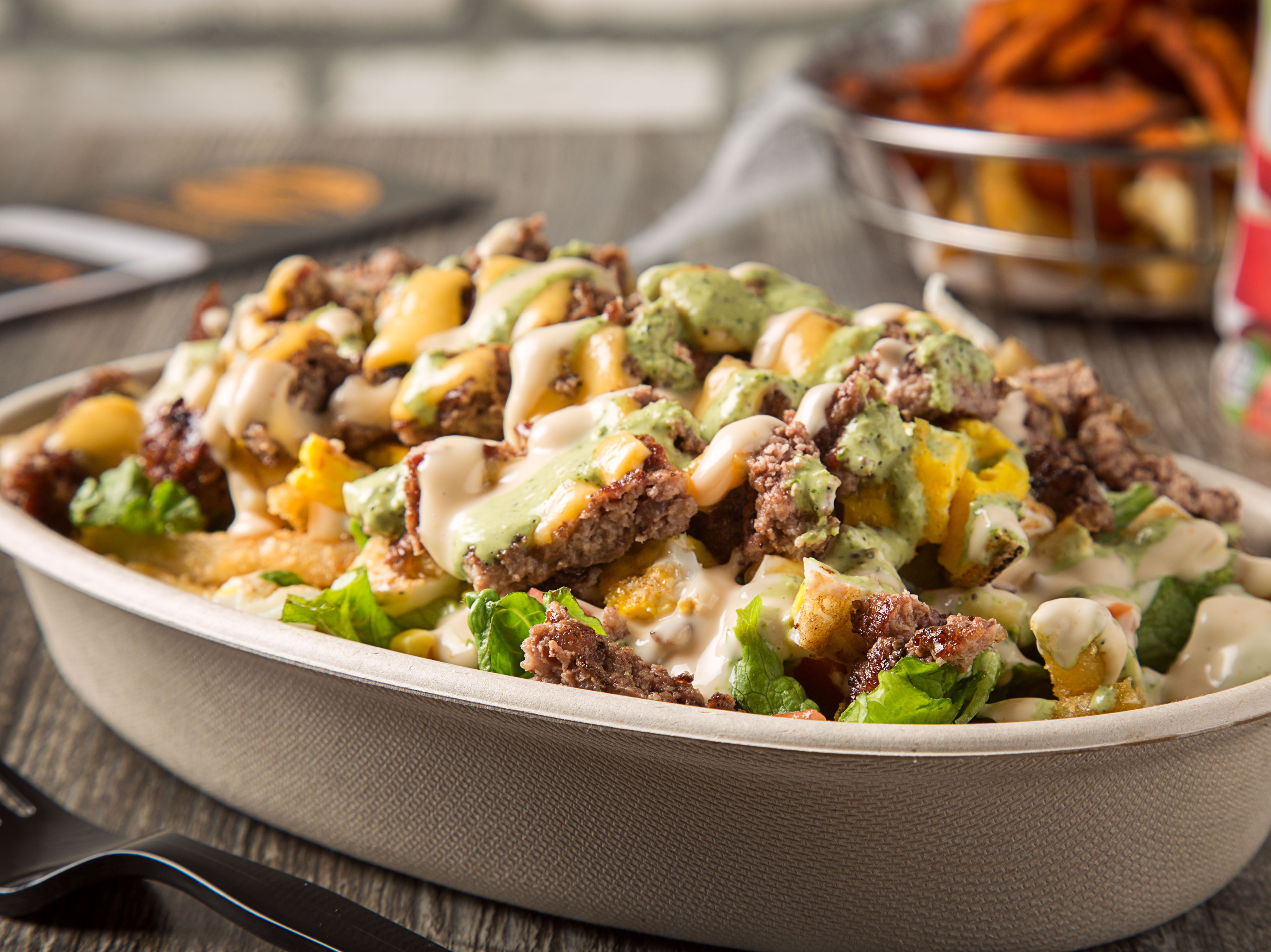 Angus Beef Salad (Single).