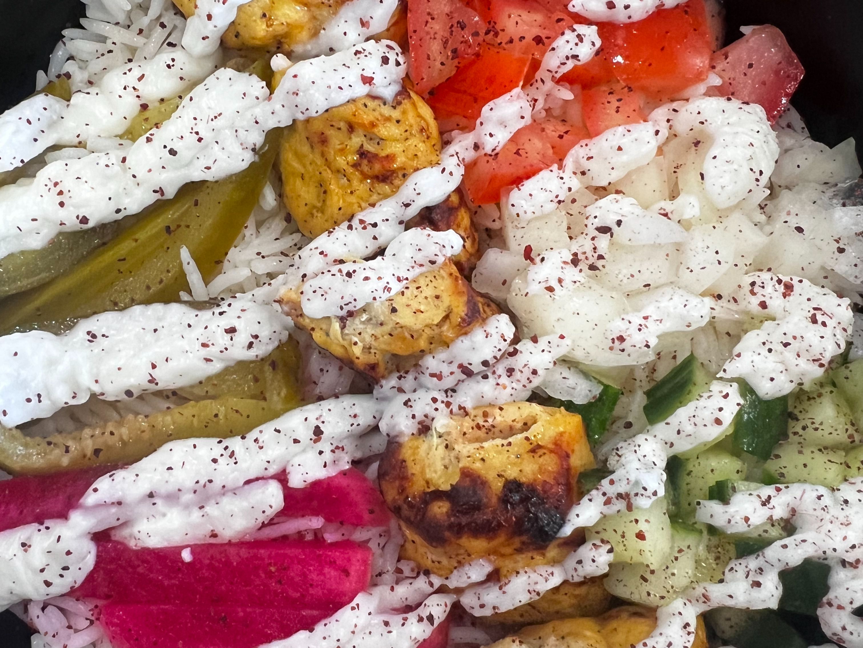 Chicken Kabob Bowl.