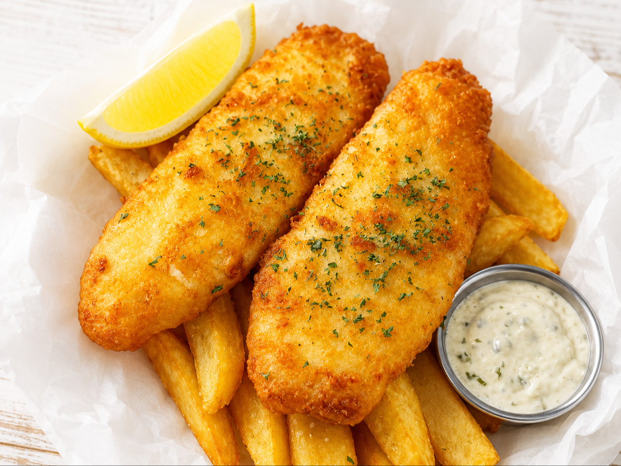 Wild Cod Fish n Chips