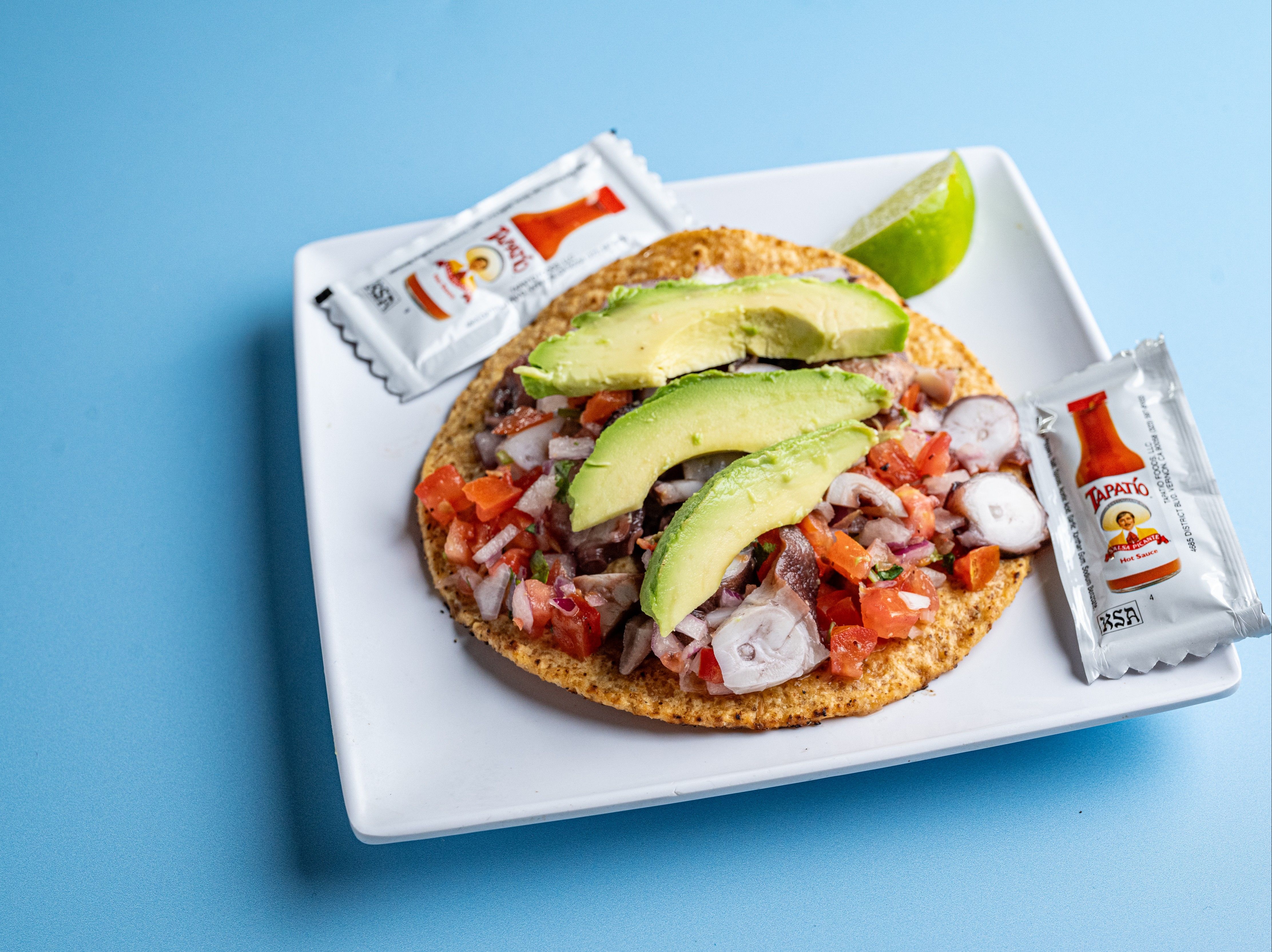 #30. Crab  Or Pulpo Ceviche Tostada