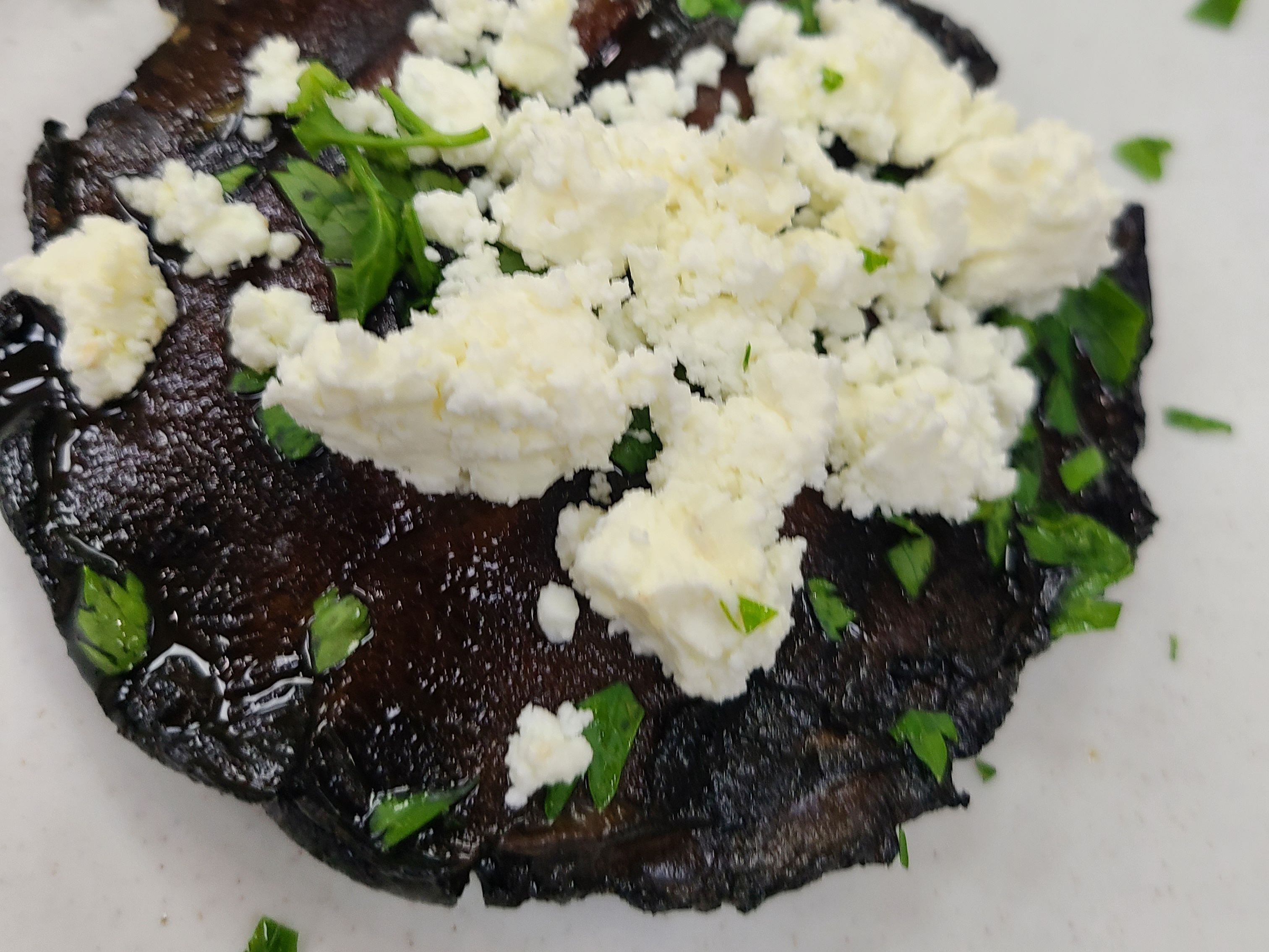 Grilled Portobello.