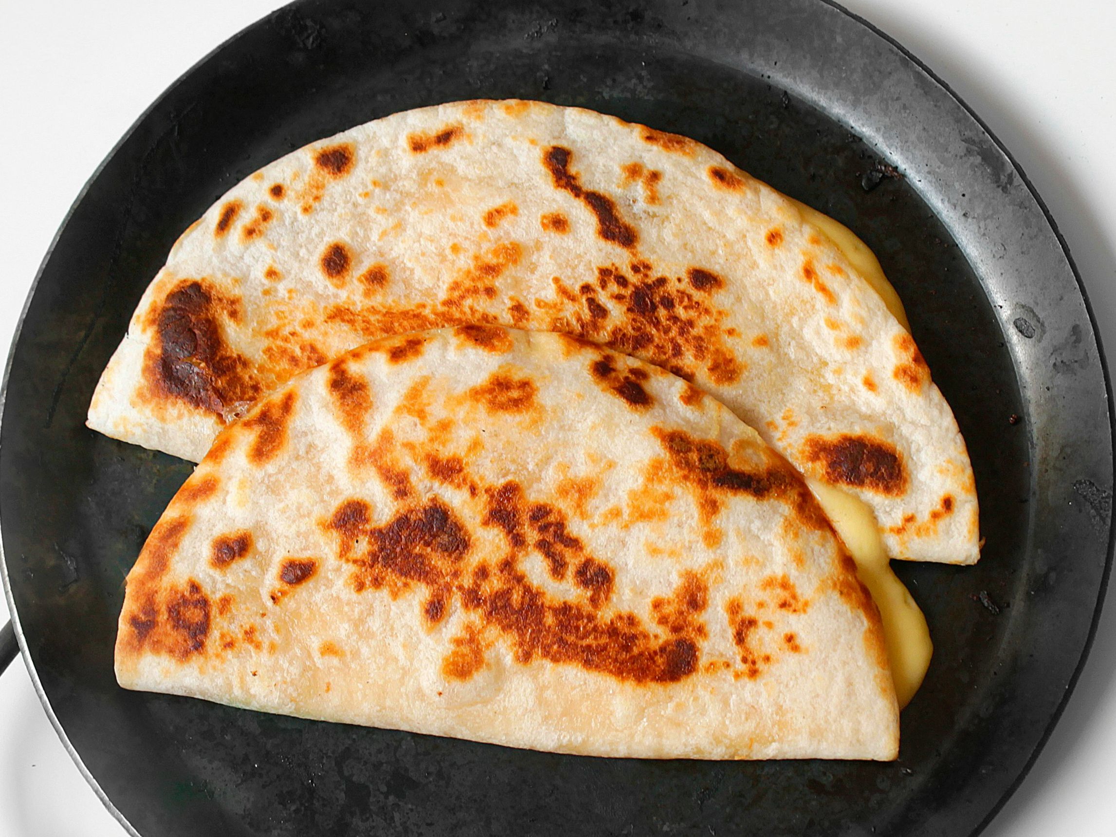 Veggie Quesadilla.