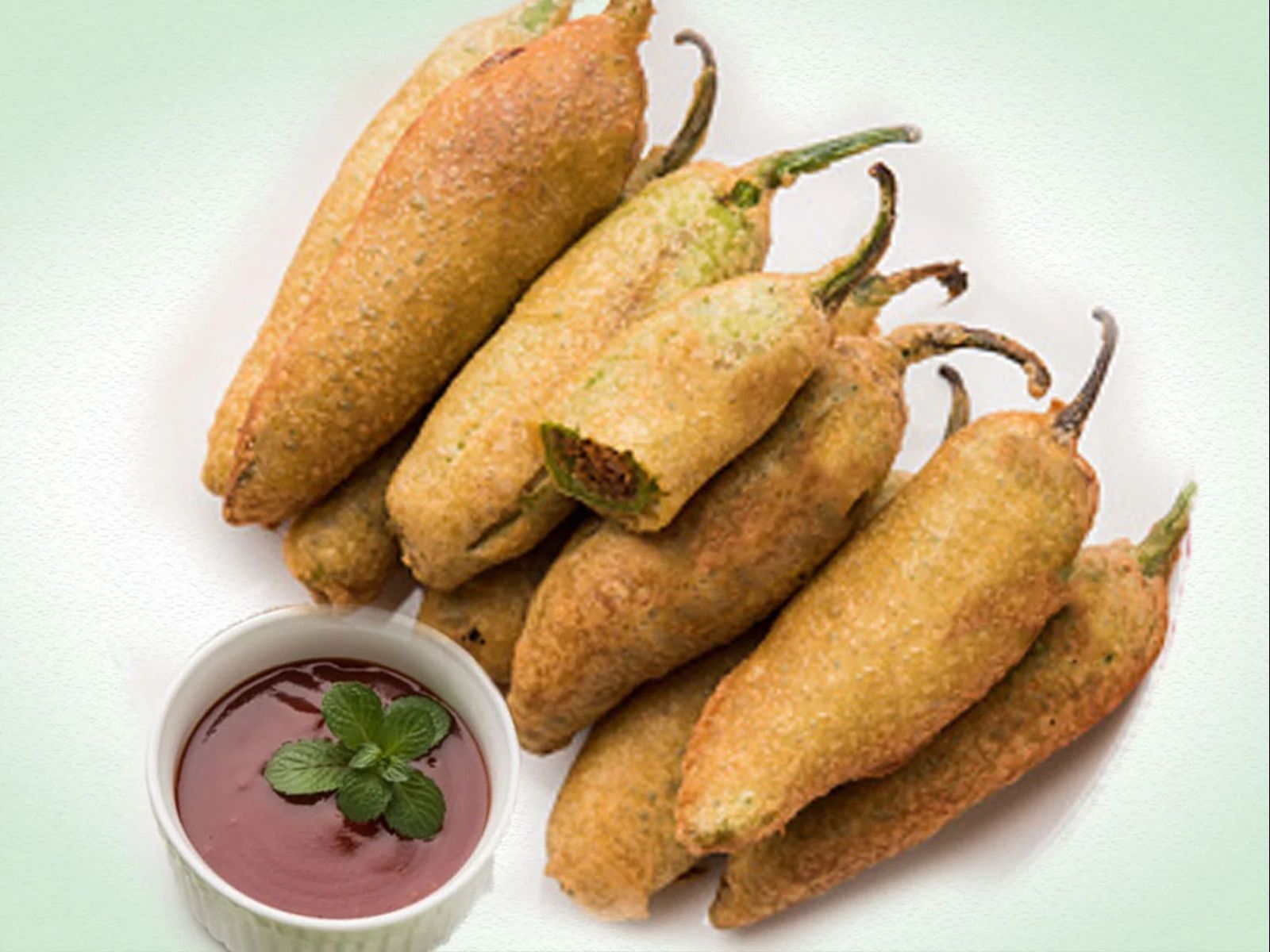 STUFF CHILLI PAKODA.