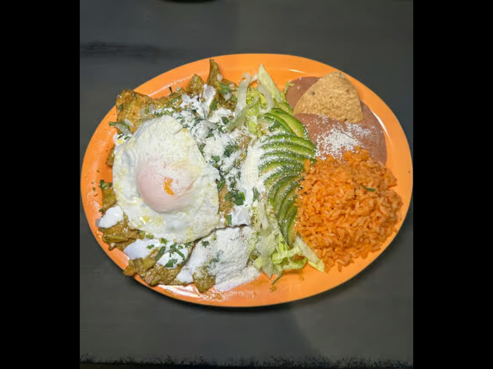 Chilaquiles Plate