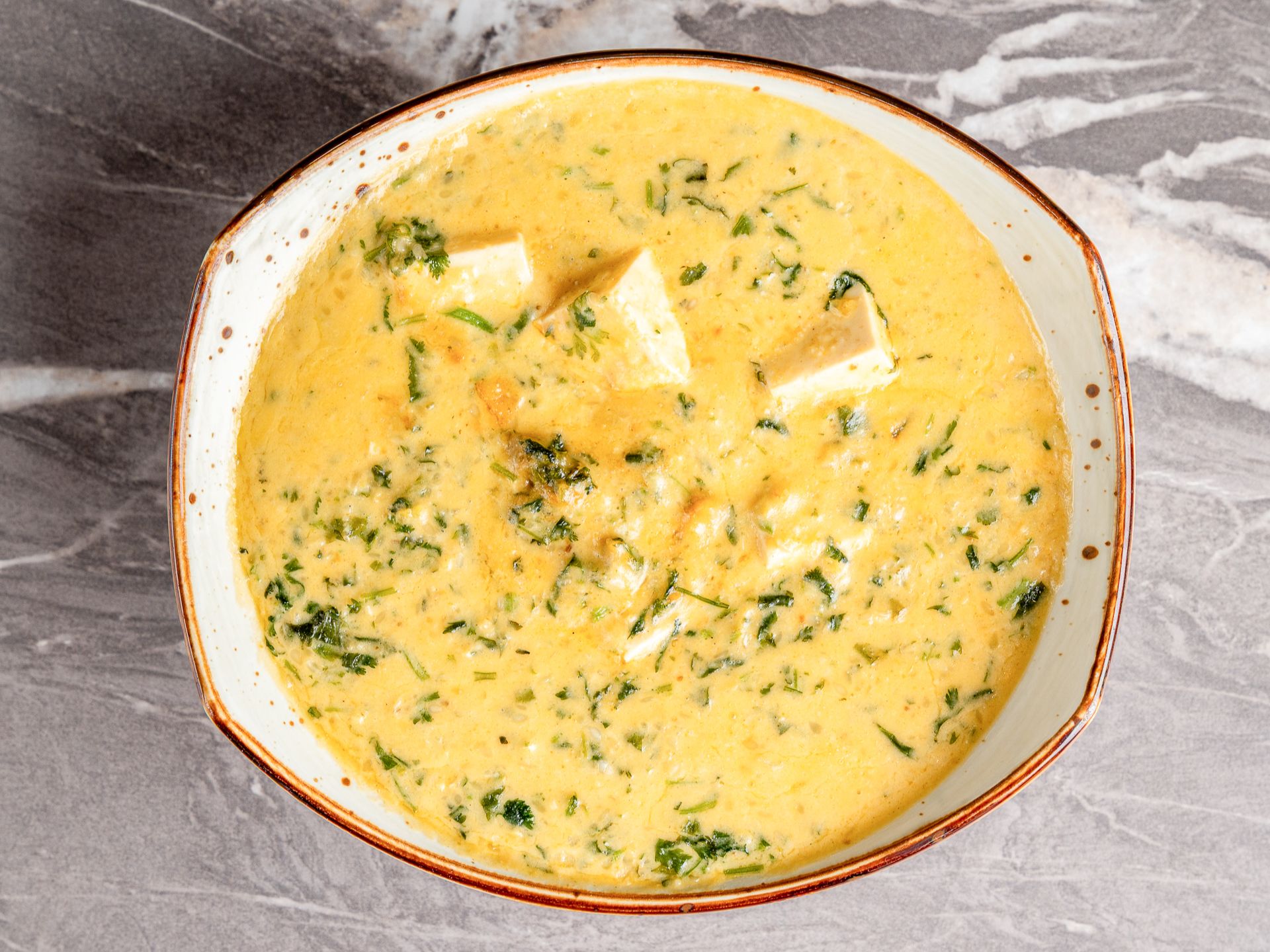 Tofu Dhaniya.