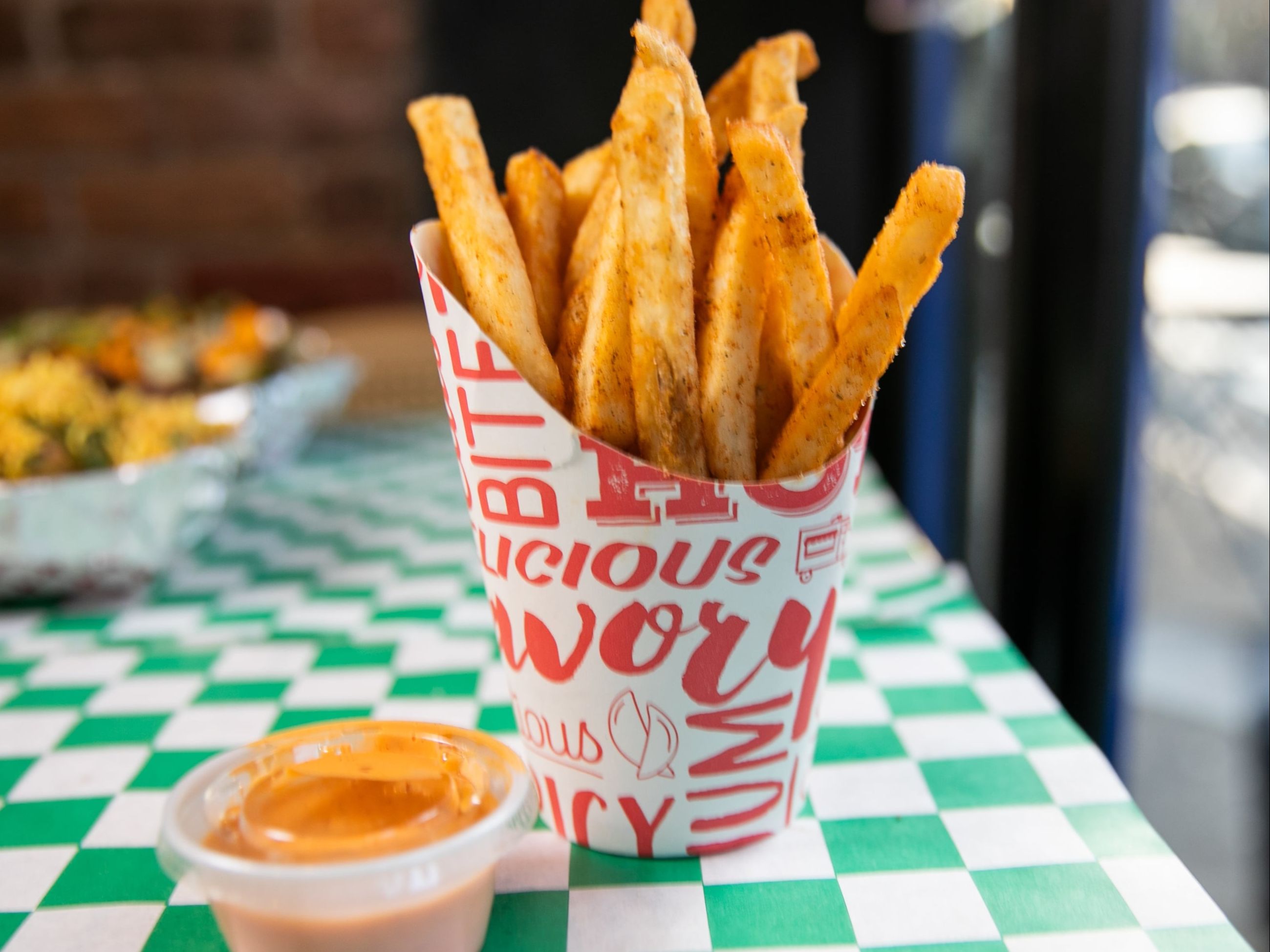 Noom Dhoom Masala Fries.