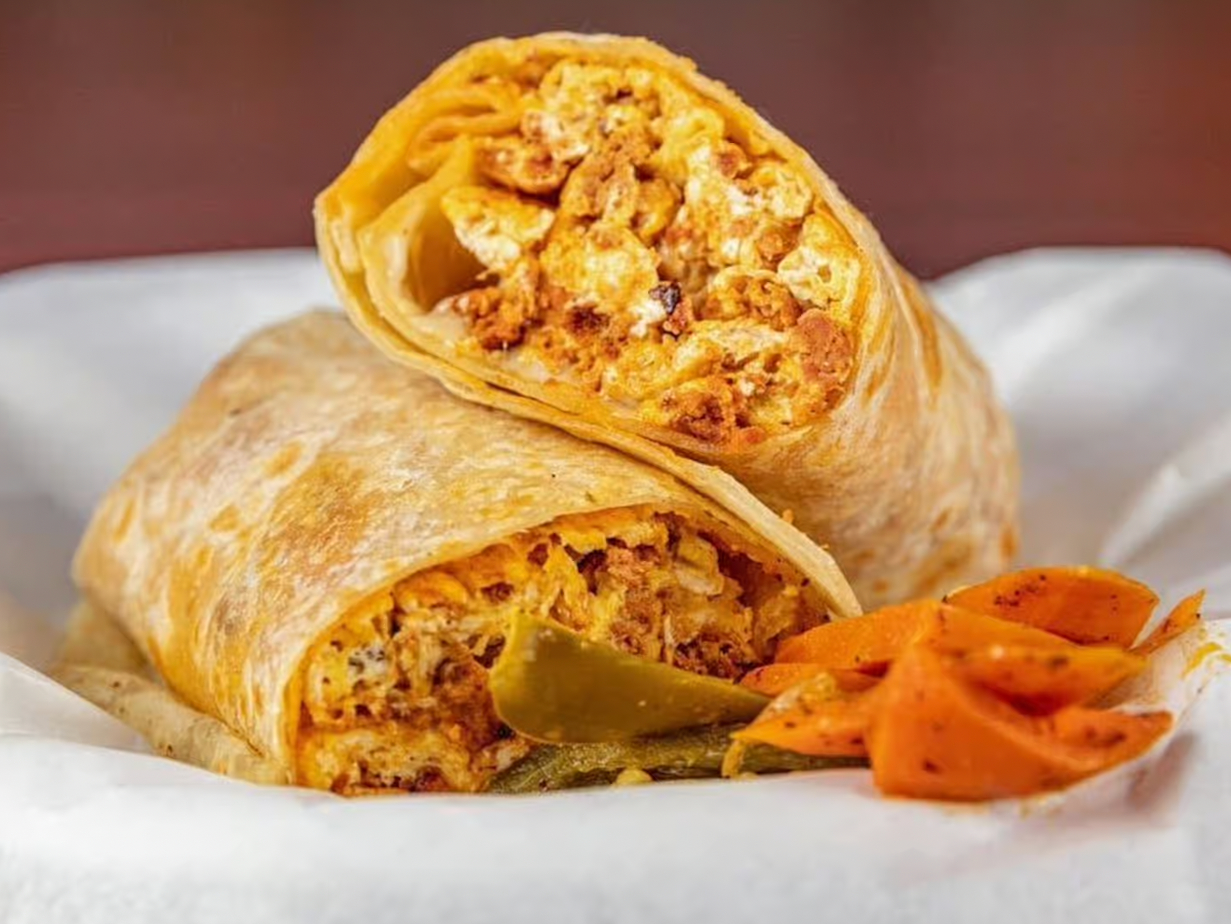 Burrito Grande Desayuno.