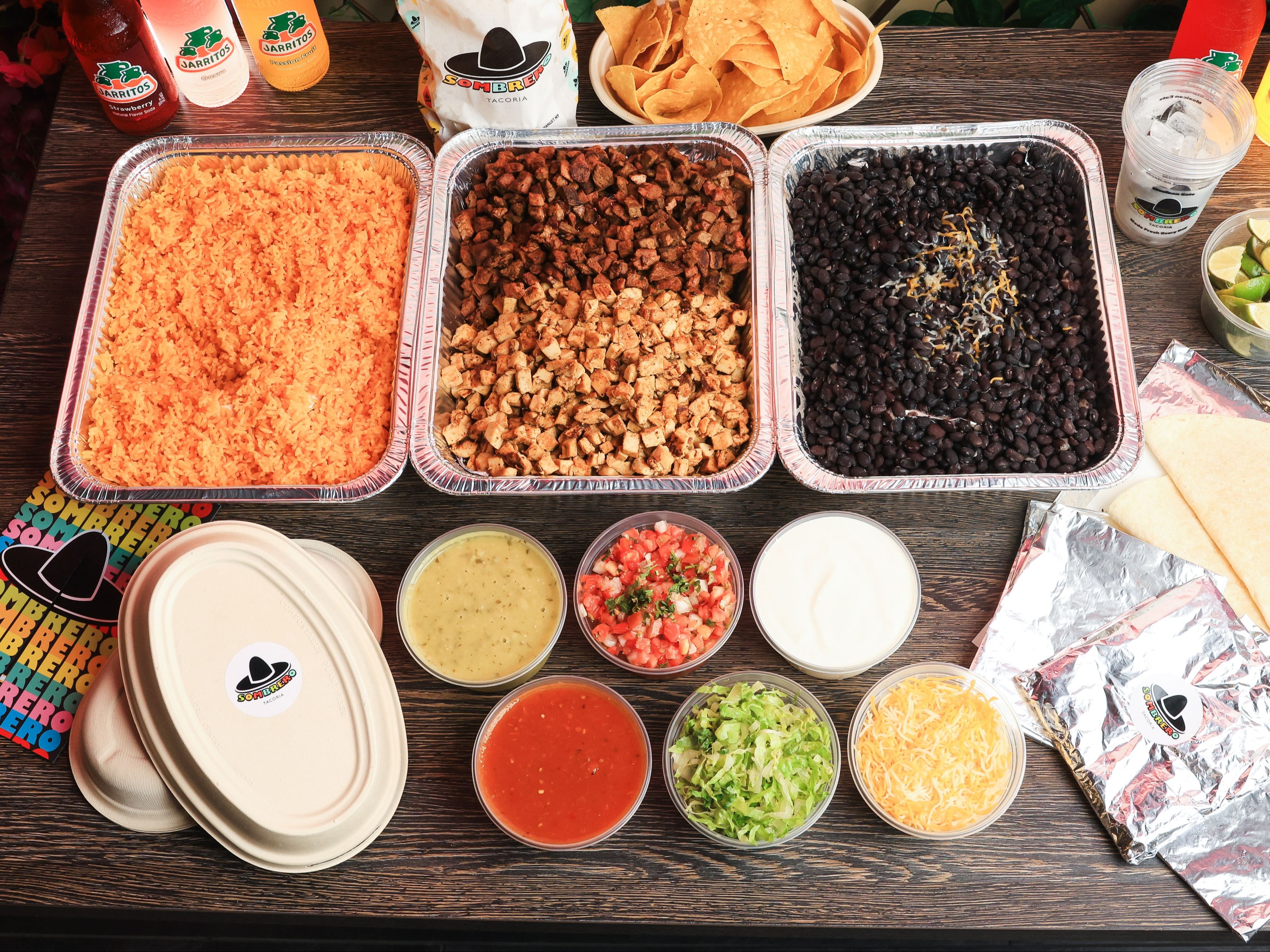 BURRITO BAR - CATERING.