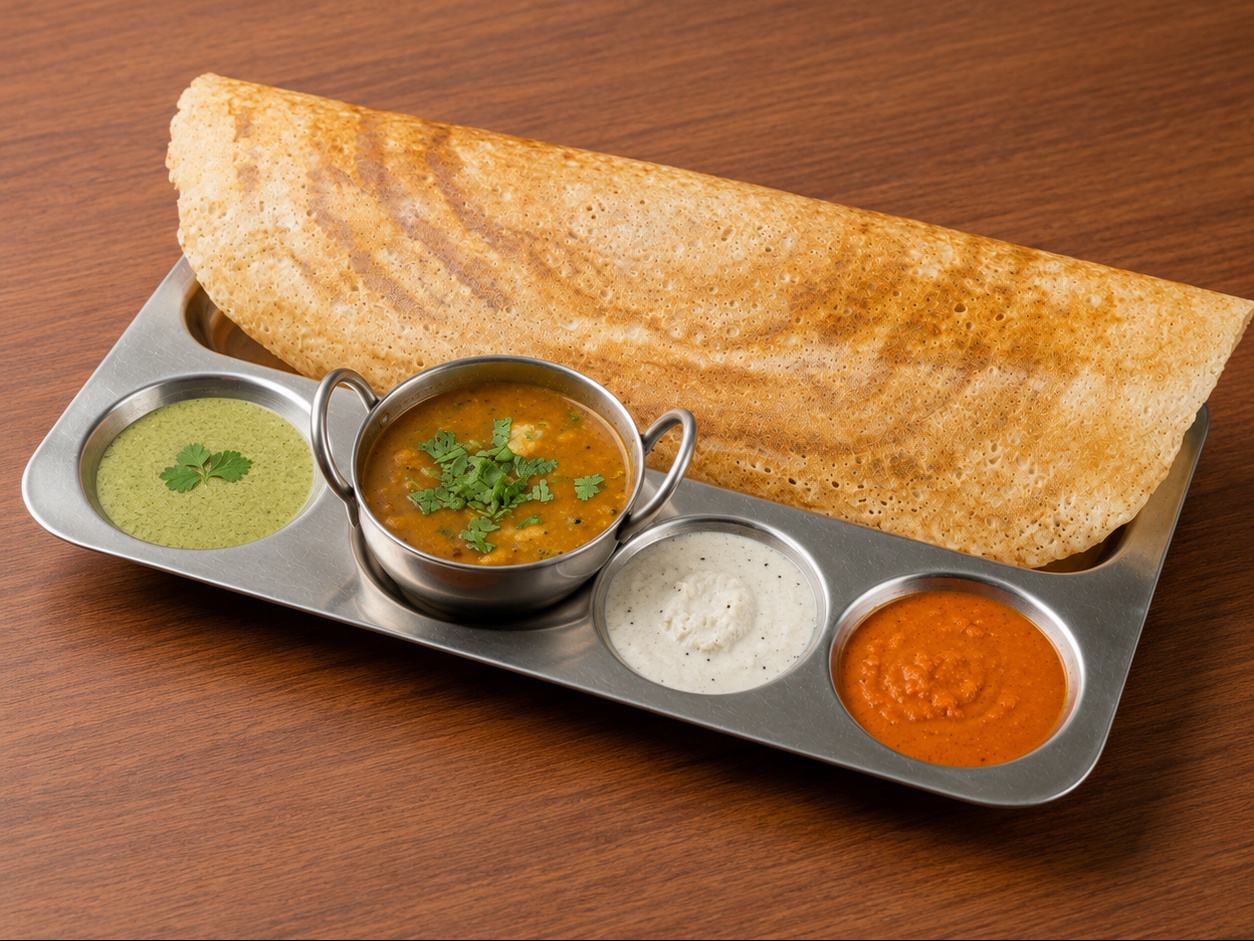 Egg Dosa.