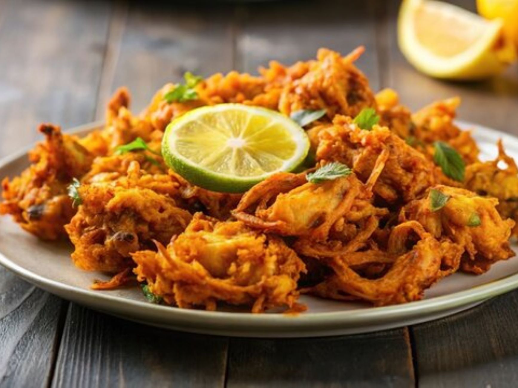 Onion Bhaji's.