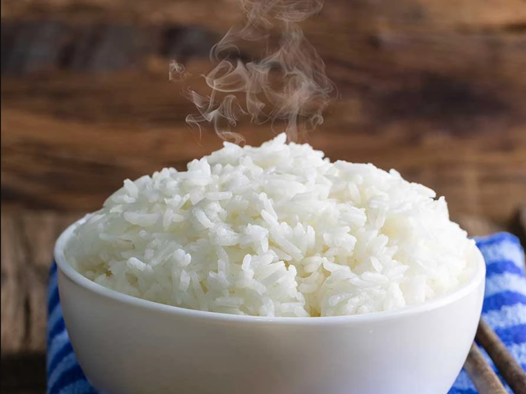 Side Steamed White Rice.