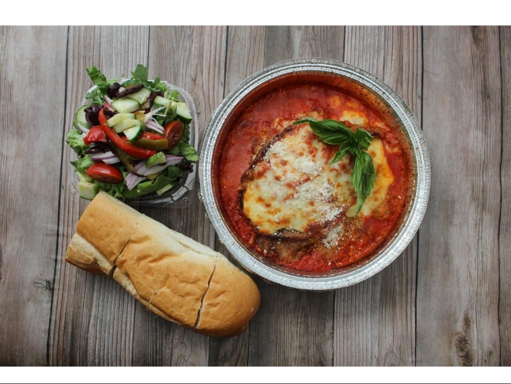 Eggplant Parmesan Dinner