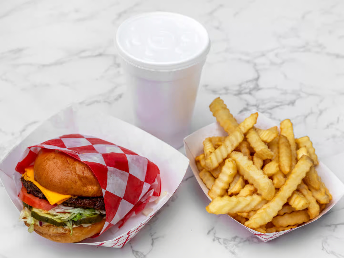 Giant Burger Combo.