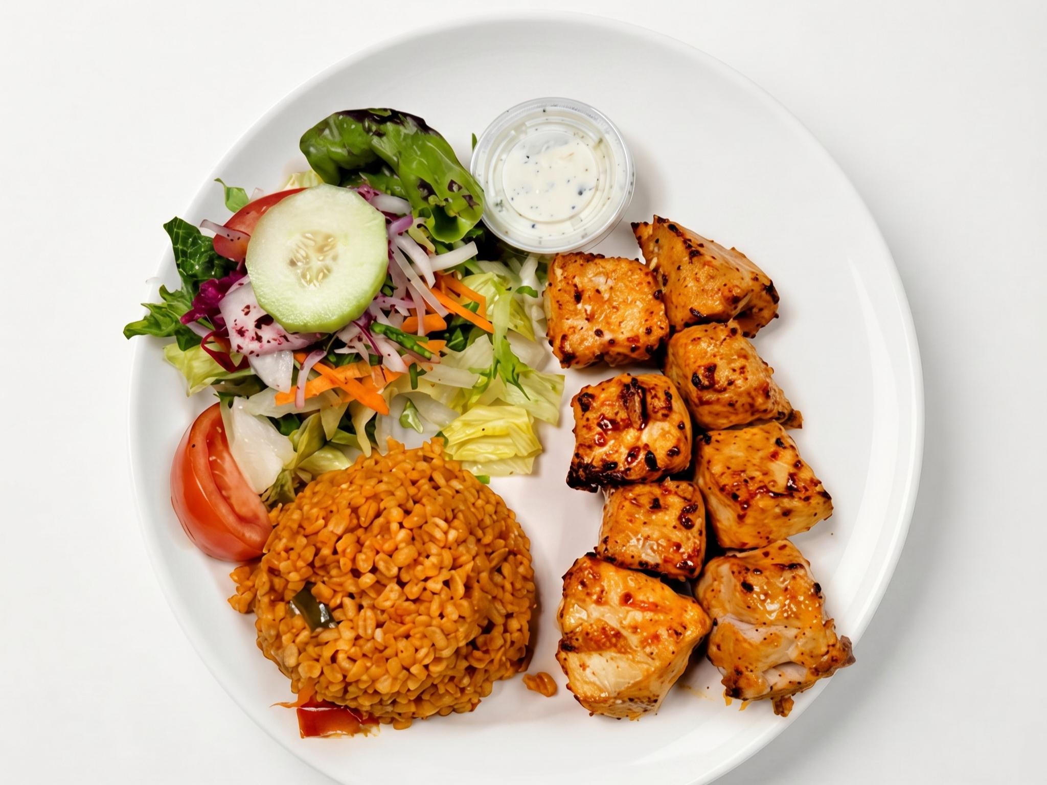 Chicken Shish Entree.