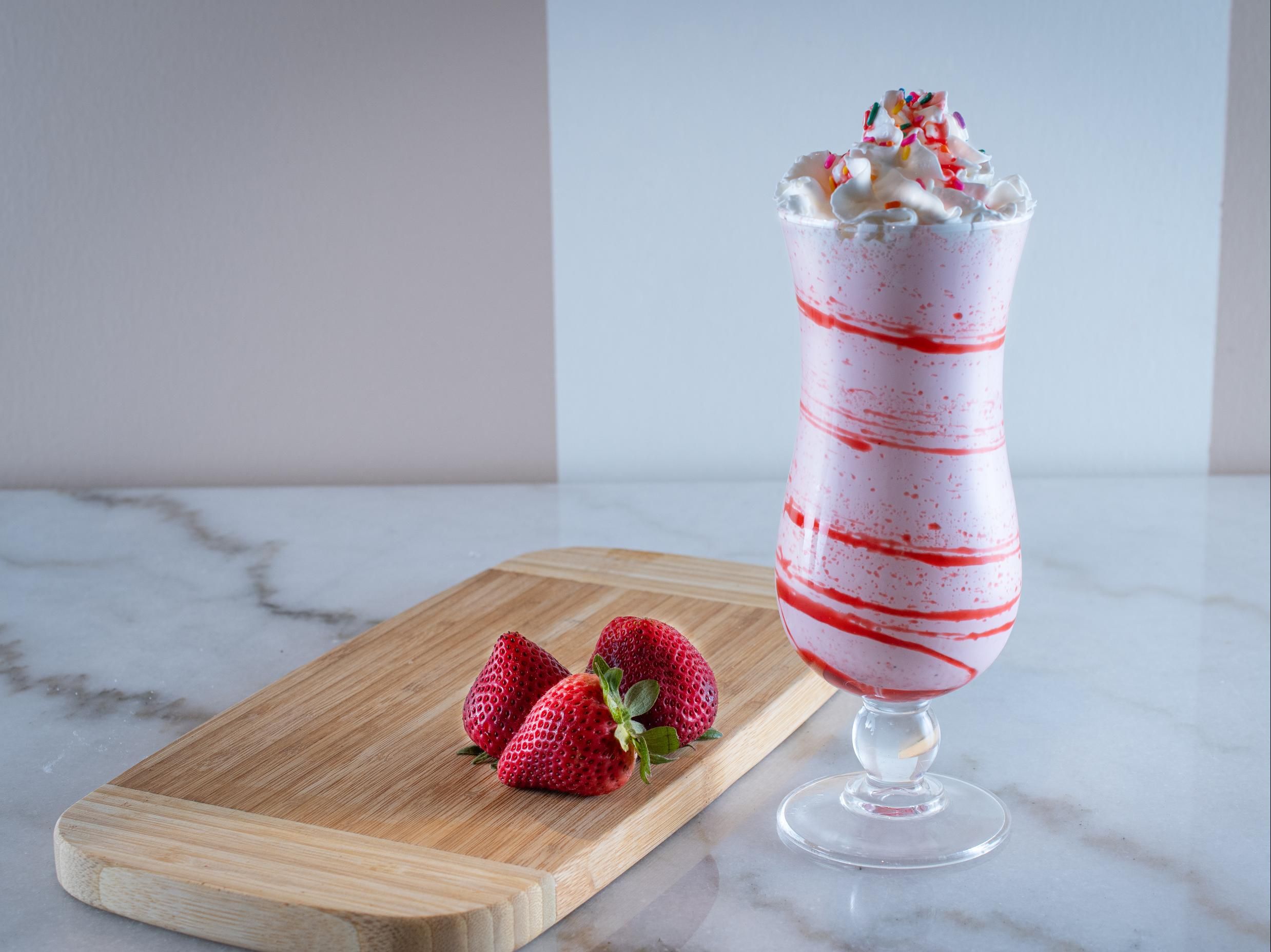 Strawberry Shake.