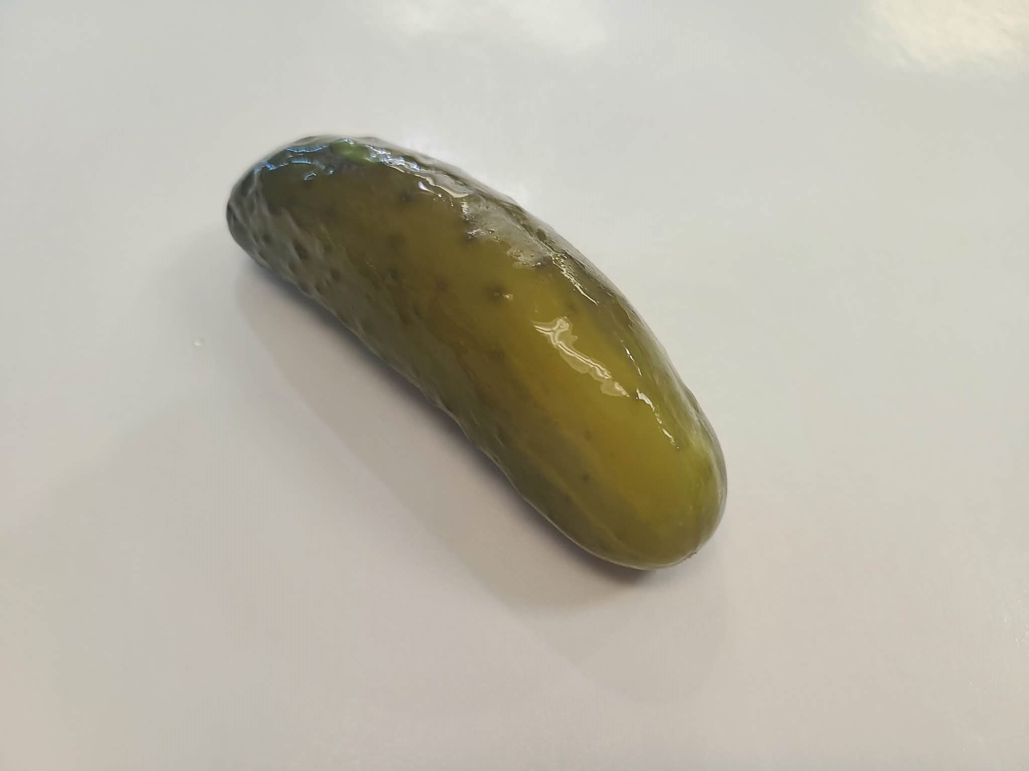 Whole Kosher Dill Pickle.