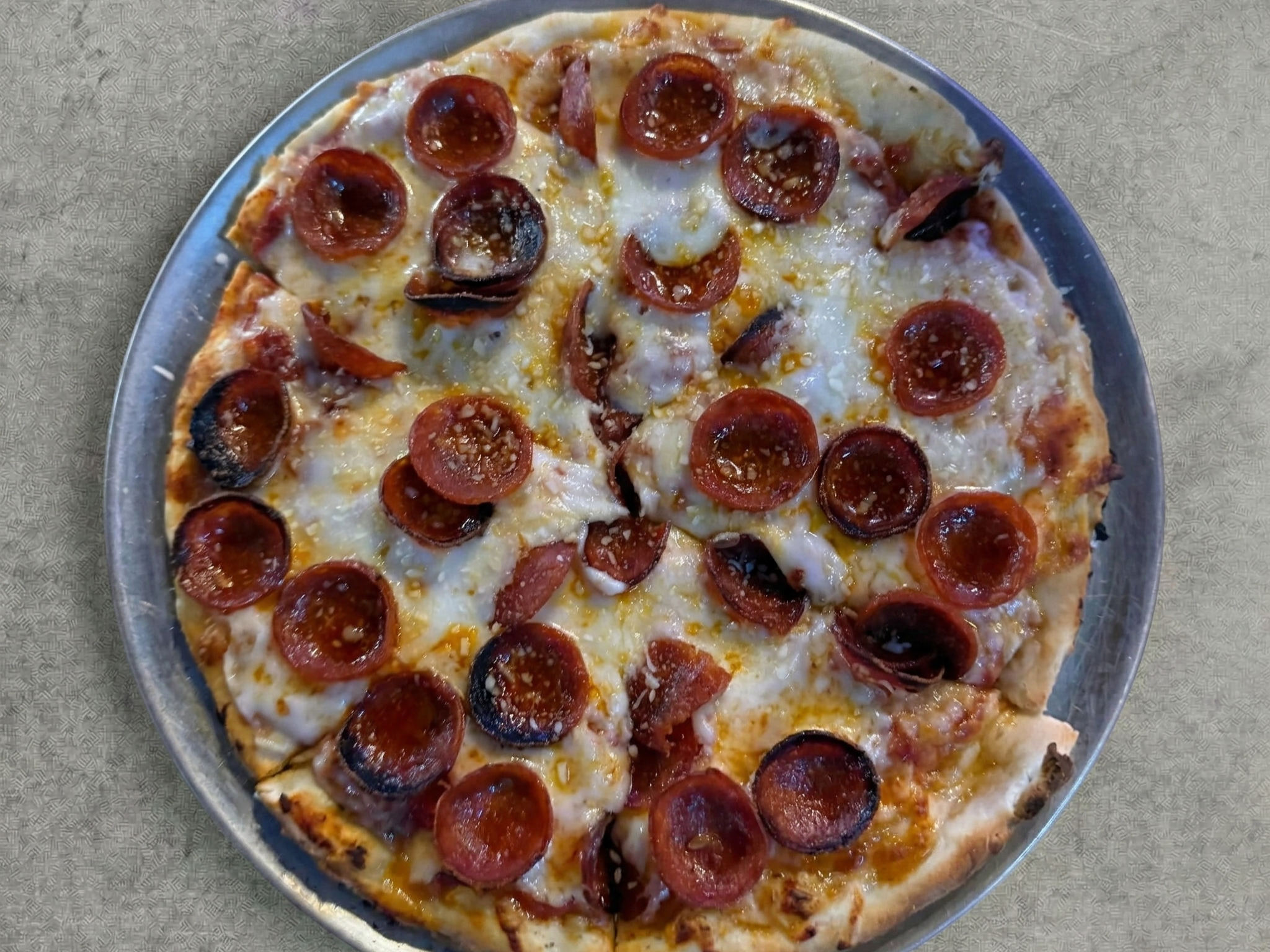 Small Custom Pizza.