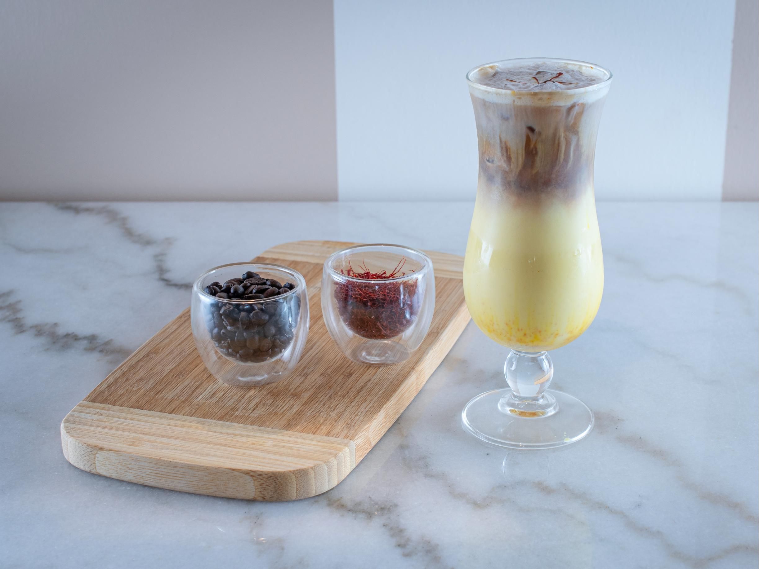 Saffron Latte