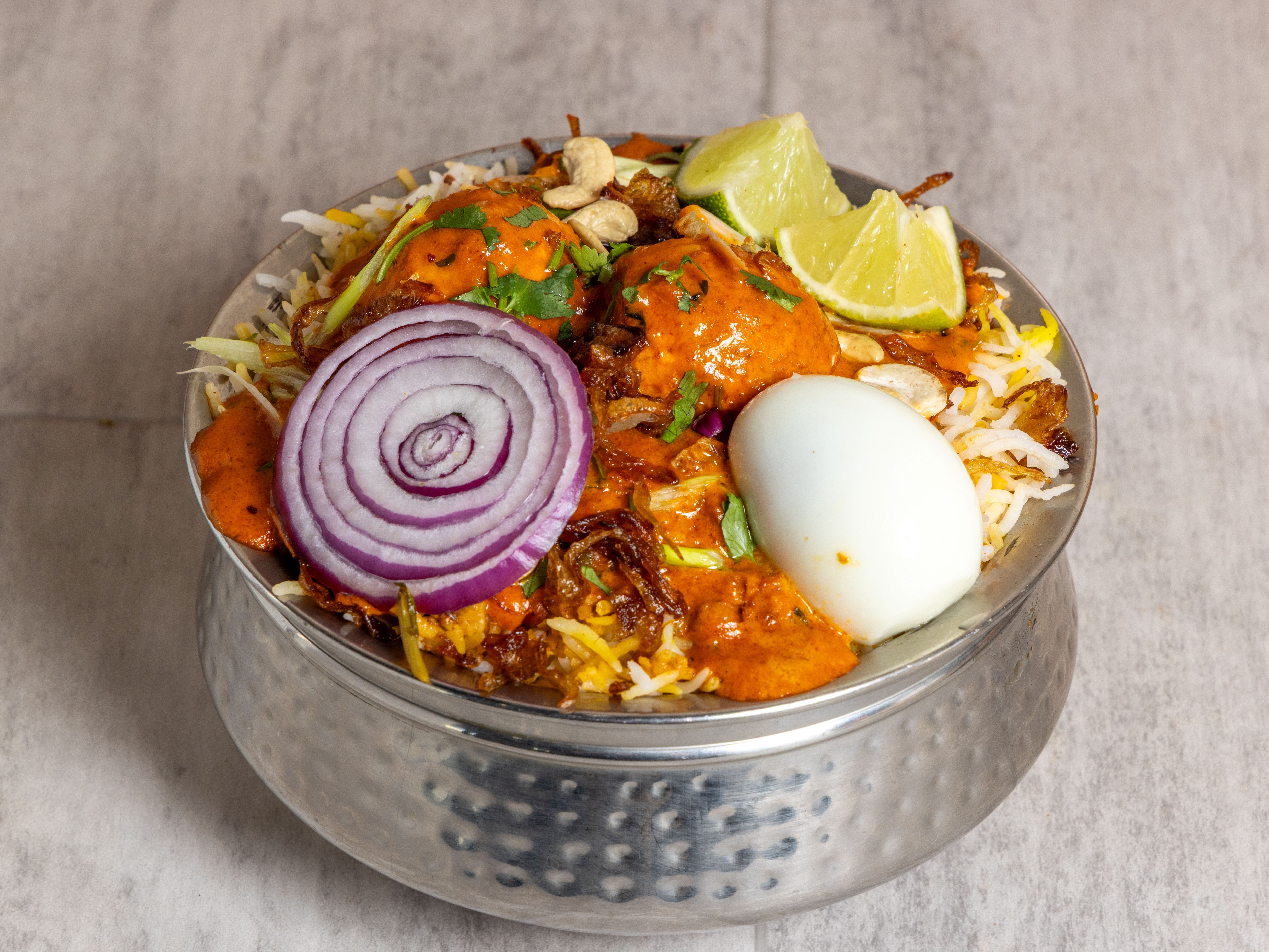 Special Egg Biriyani.
