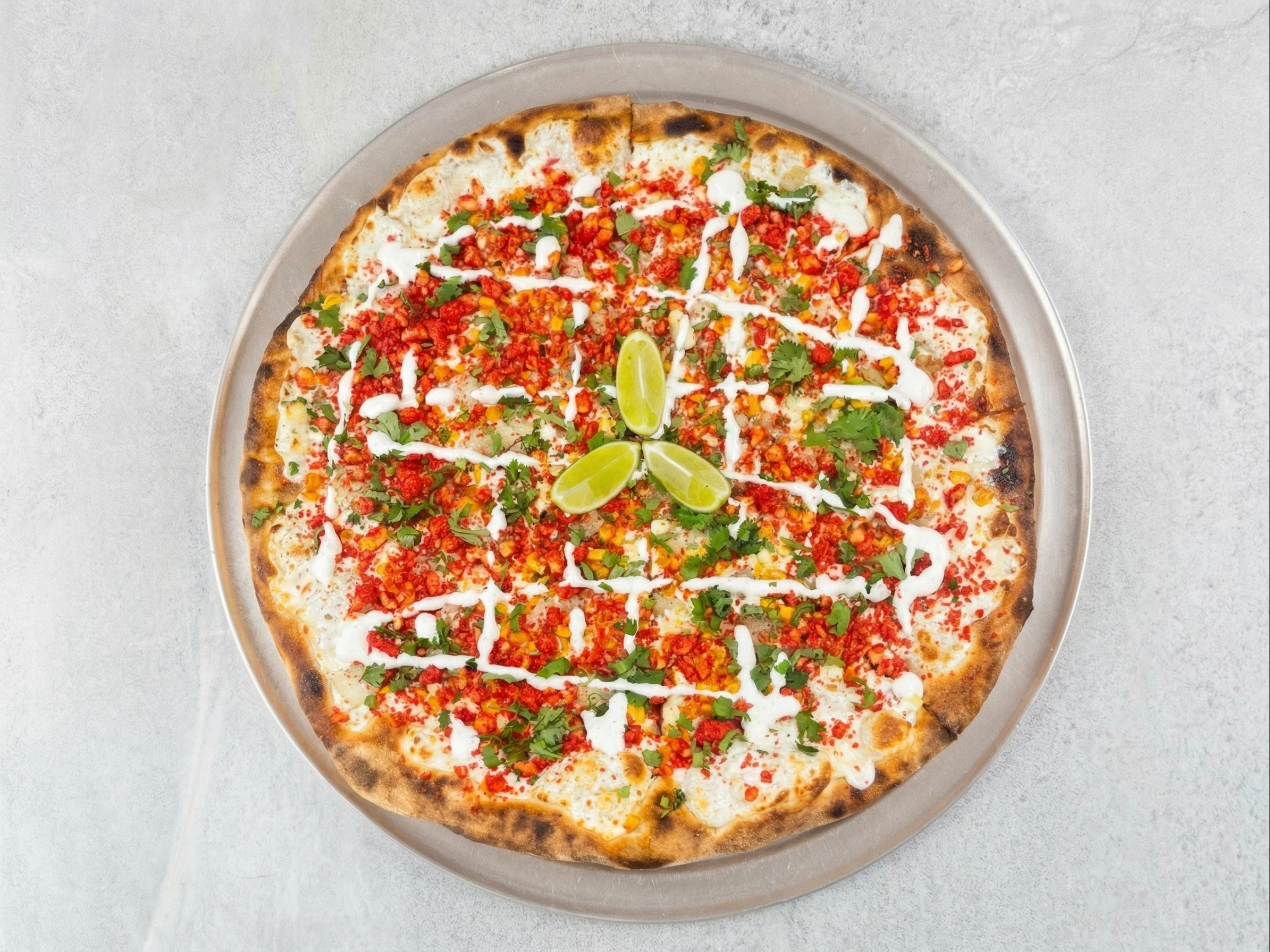 Elote Pizza 16'.