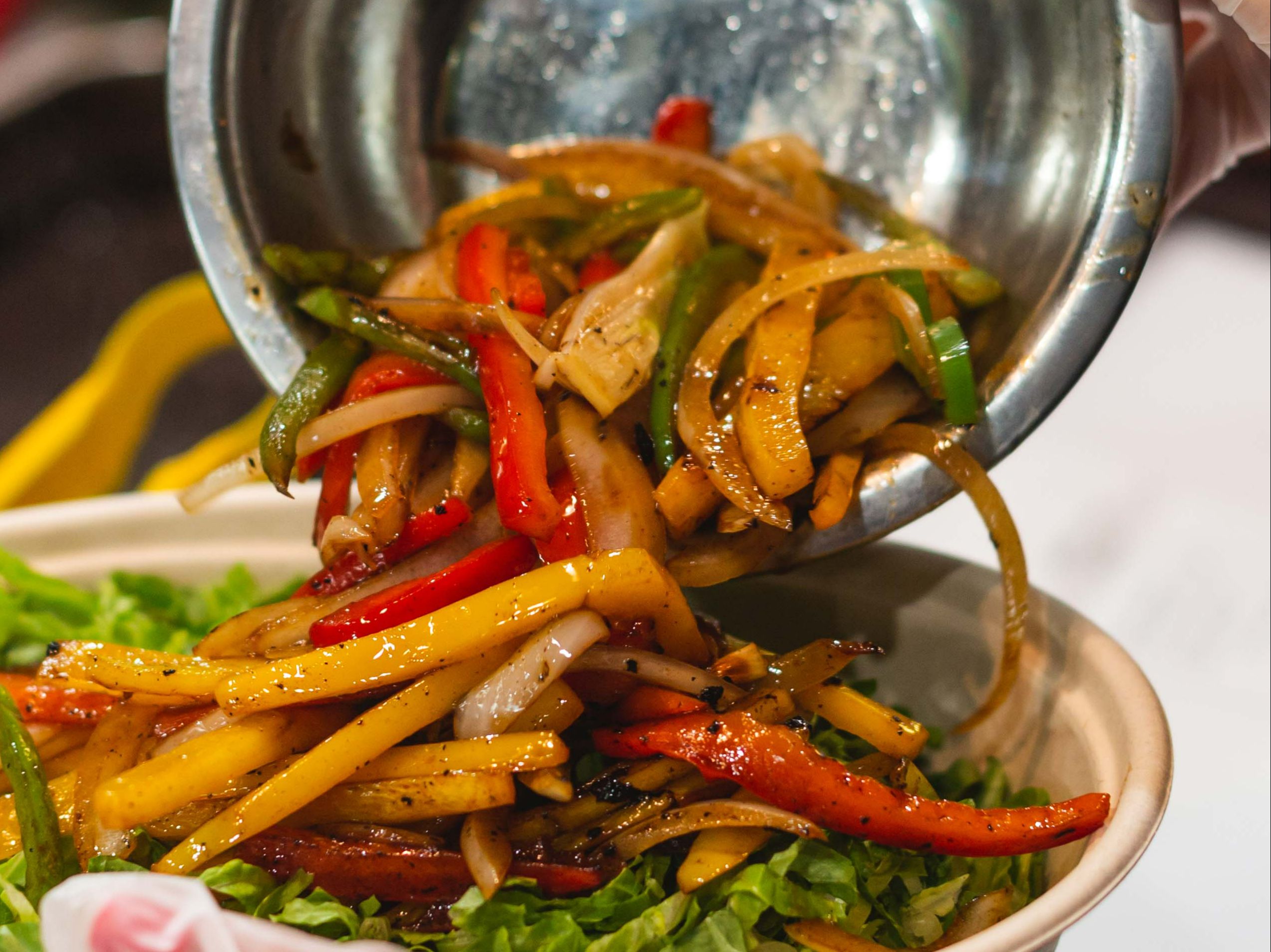 Al Pastor Fajita Bowl.