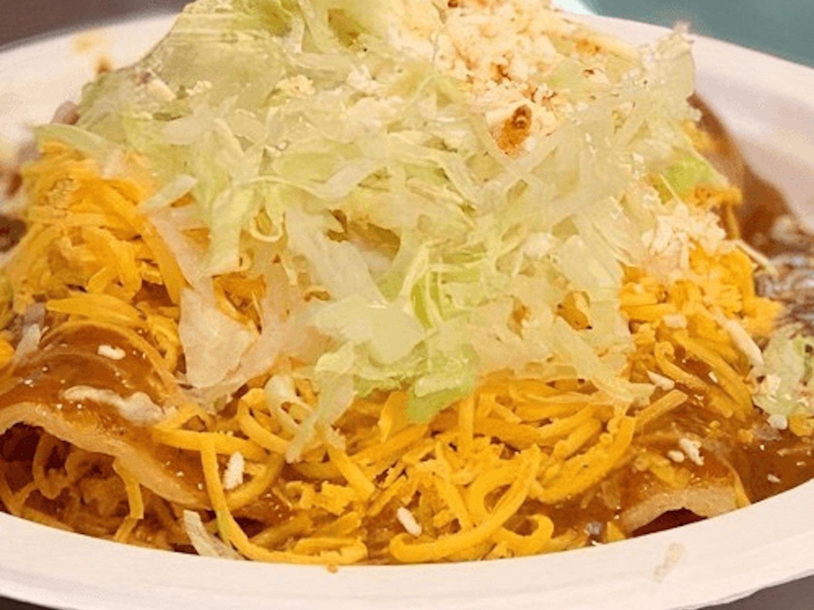Enchilada Sauce Fries.